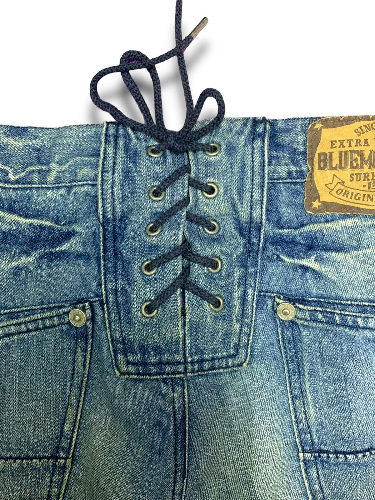 If Six Was Nine × Japanese Brand Vintage Blue Moon Blue Jeans Size 28" / US 6 / IT 42 - 7 Thumbnail