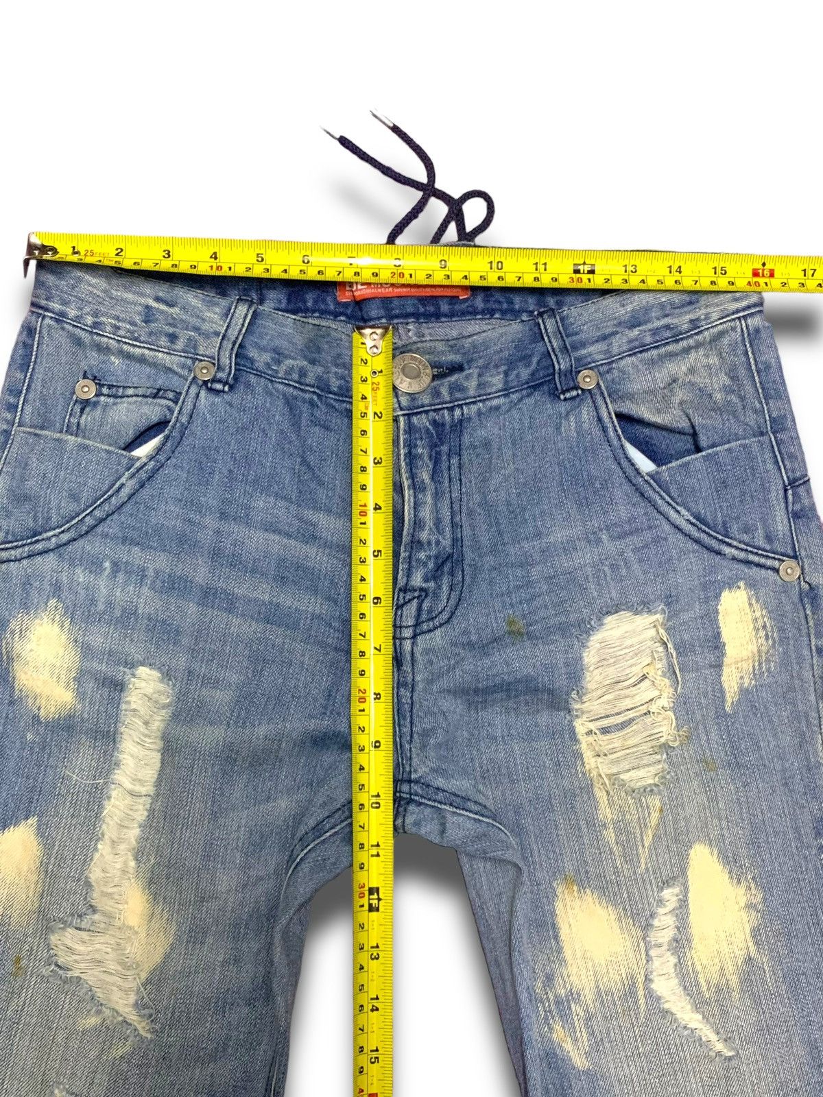 If Six Was Nine × Japanese Brand Vintage Blue Moon Blue Jeans Size 28" / US 6 / IT 42 - 14 Thumbnail