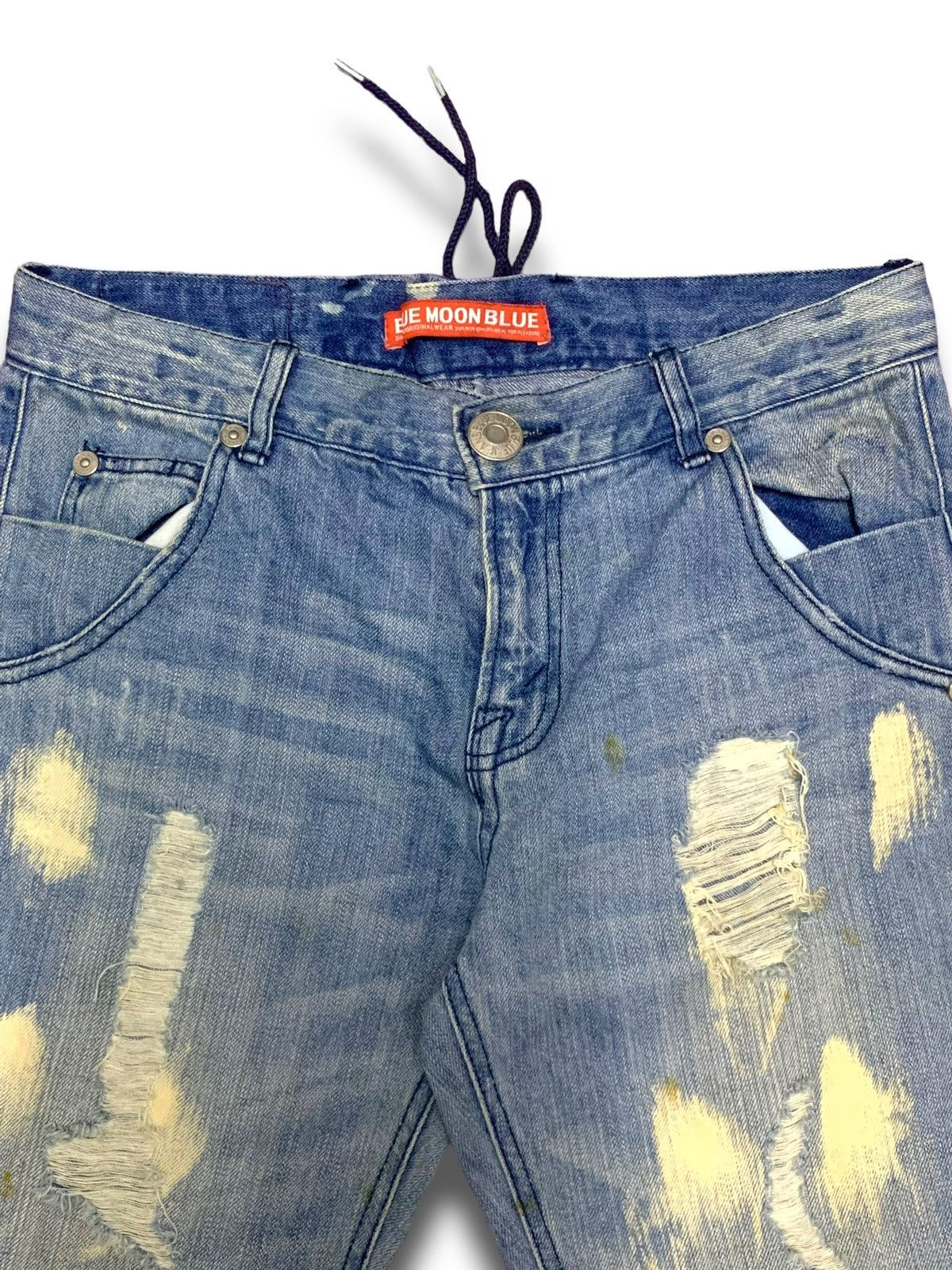 If Six Was Nine × Japanese Brand Vintage Blue Moon Blue Jeans Size 28" / US 6 / IT 42 - 5 Thumbnail