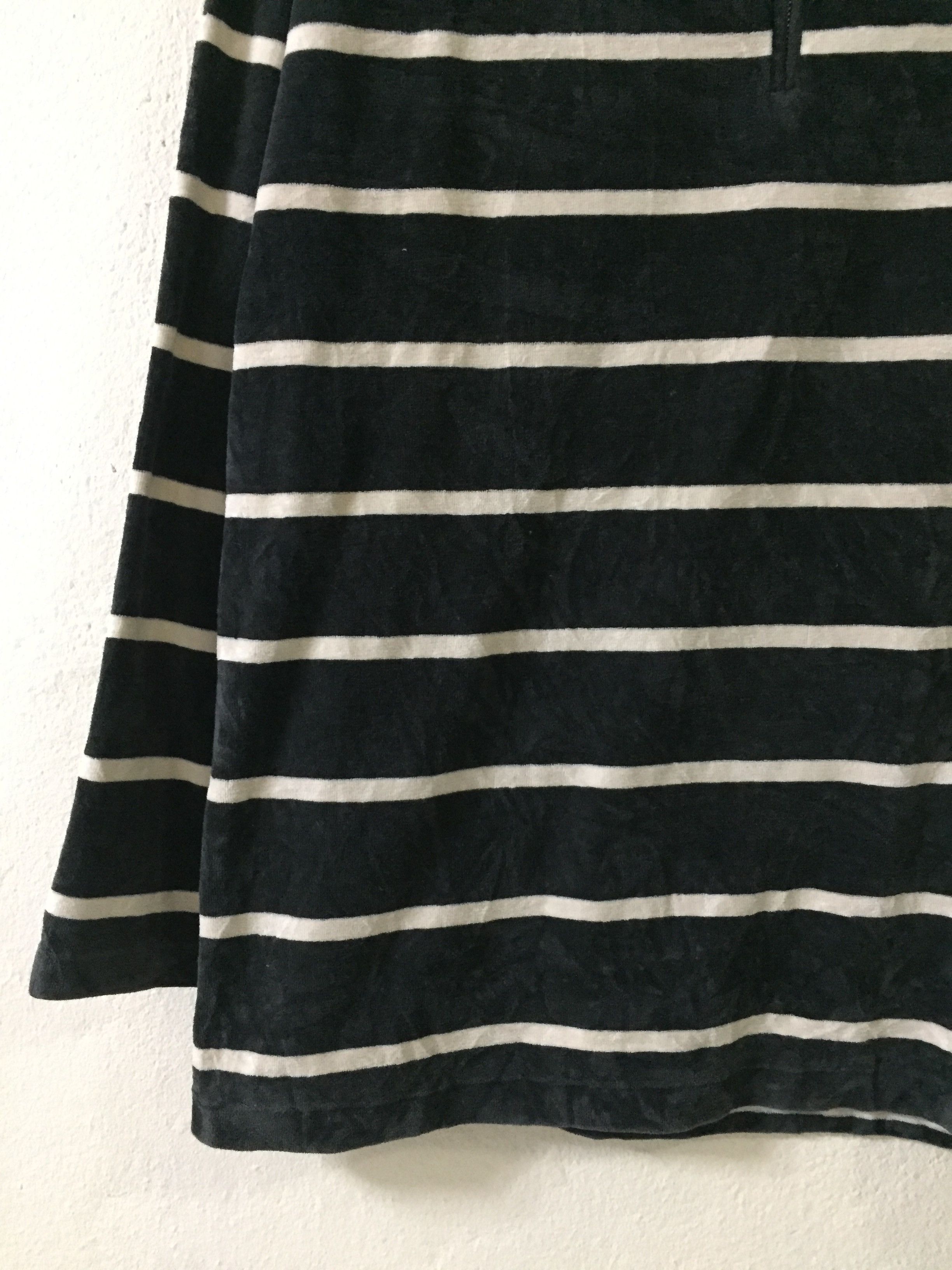Issey Miyake Issey Miyake Design Studio Half Zipper Stripe Sweater Size US M / EU 48-50 / 2 - 3 Thumbnail