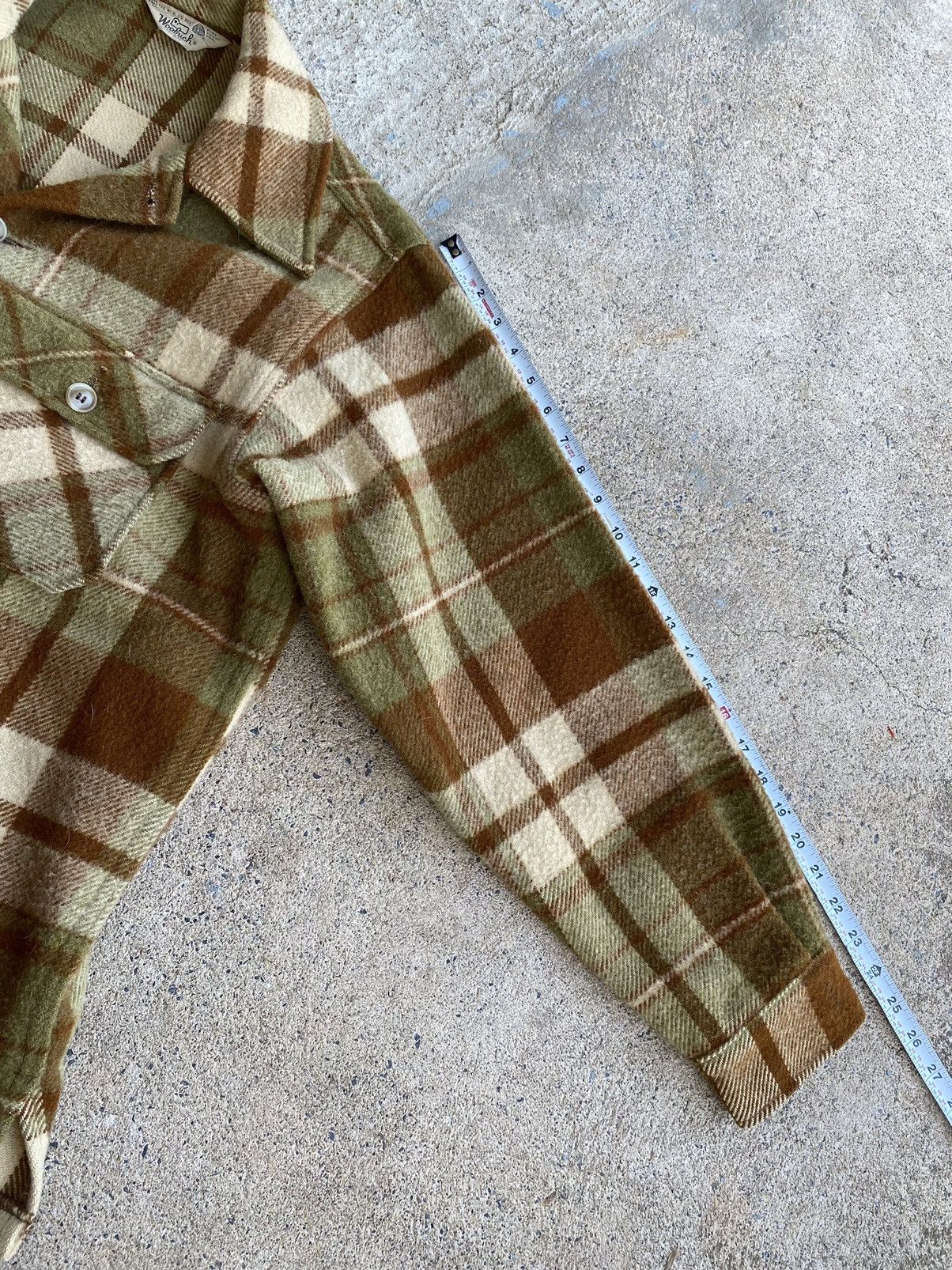 Vintage × Woolrich Woolen Mills Vintage 70’s Woolrich Plaid Wool D Pocket Shirt Jacket Size US L / EU 52-54 / 3 - 10 Thumbnail
