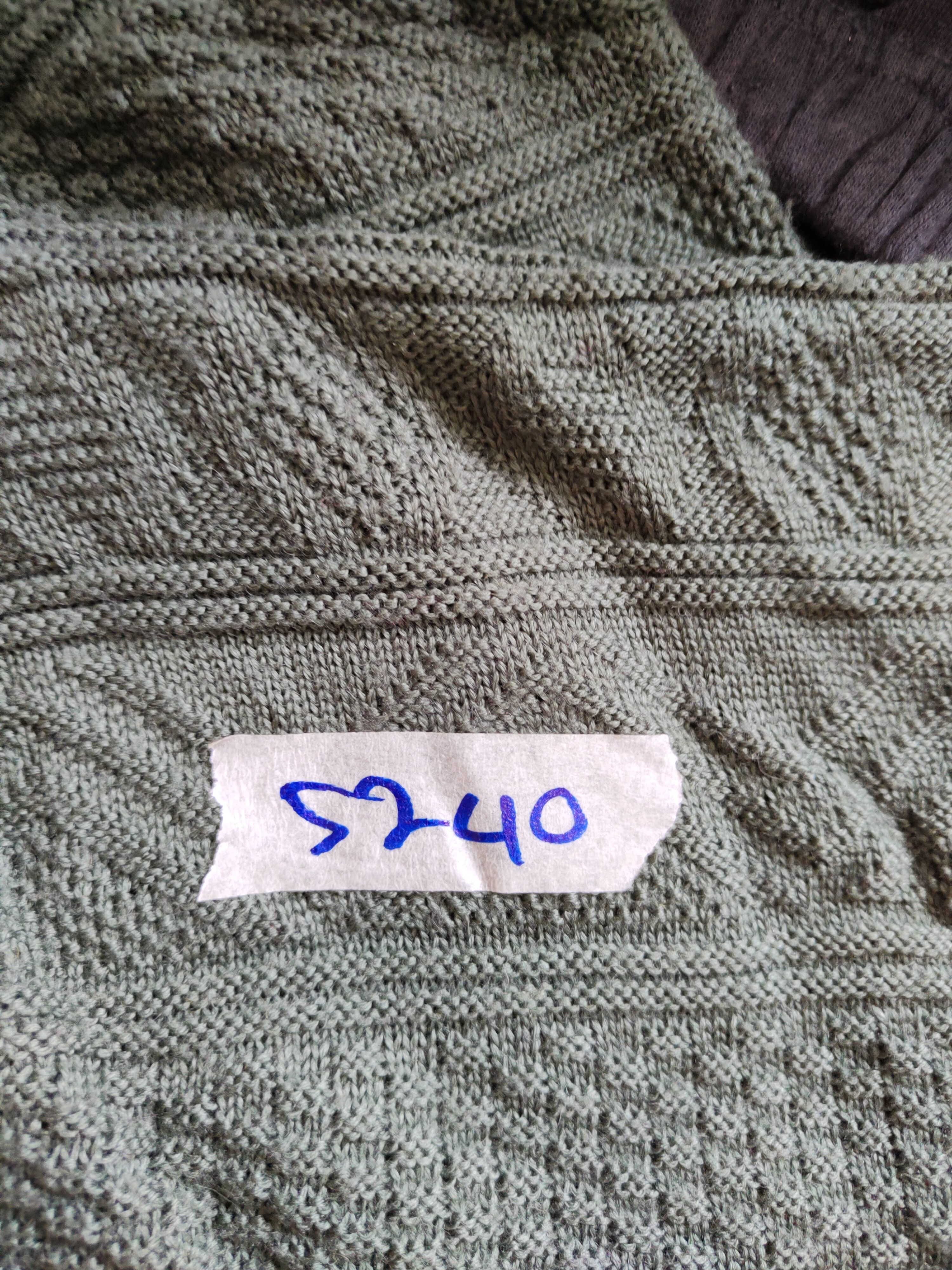 Homespun Knitwear × Japanese Brand × Vintage Weekend Swinger® Emerald Green Knitwear #5240 Size L / US 10 / IT 46 - 10 Thumbnail