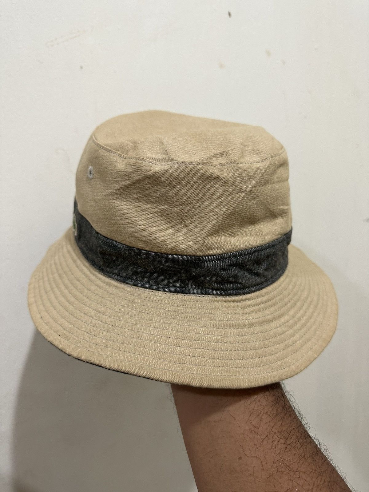 Lacoste × Vintage 🔥Vintage🔥 Lacoste Reversible Bucket Hat Size ONE SIZE - 8 Thumbnail