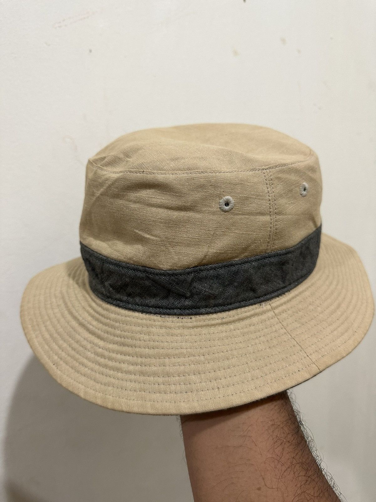 Lacoste × Vintage 🔥Vintage🔥 Lacoste Reversible Bucket Hat Size ONE SIZE - 9 Thumbnail