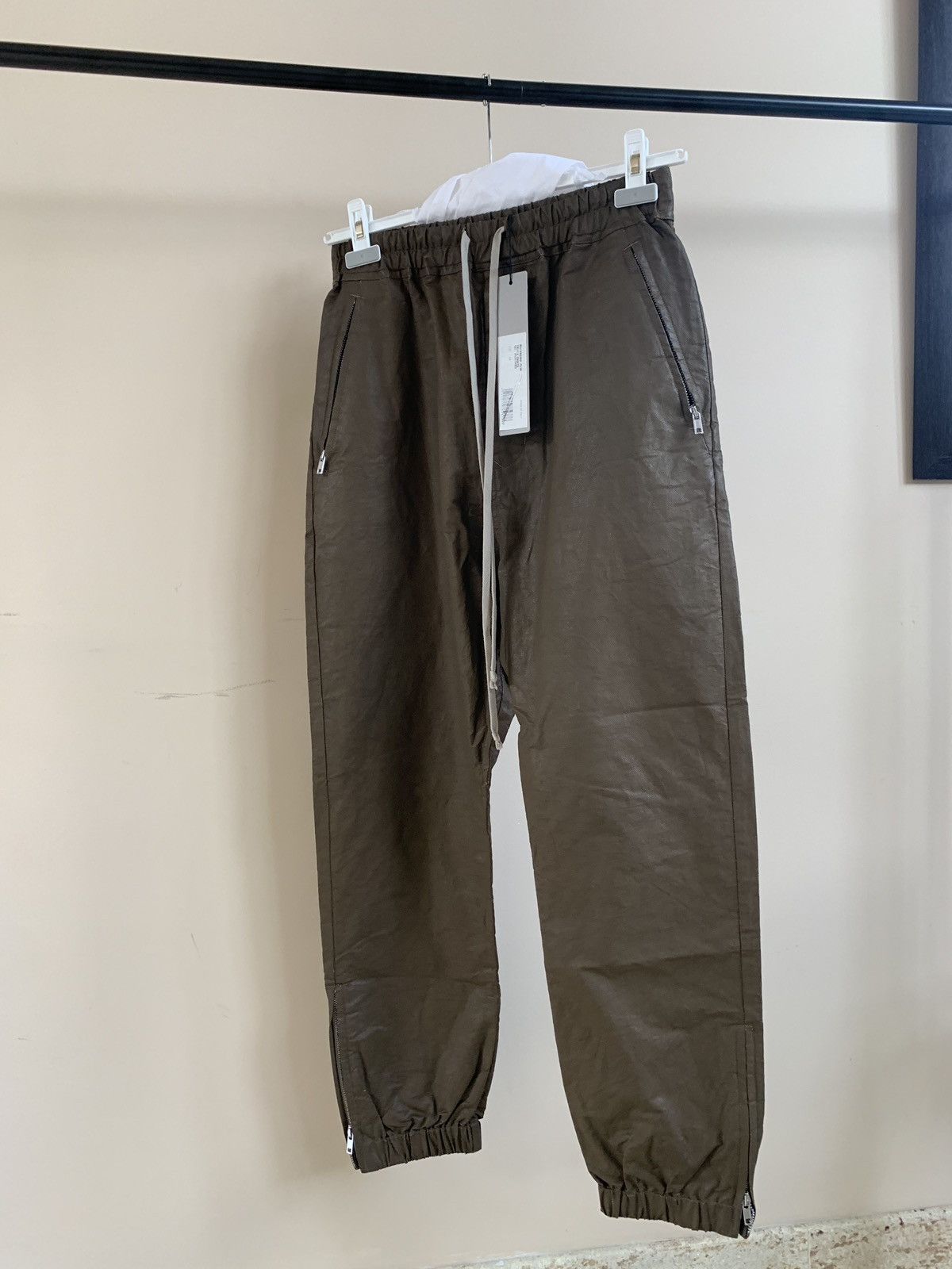 Rick Owens SS19 Track Pants in Mustard Size US 30 / EU 46 - 18 Thumbnail
