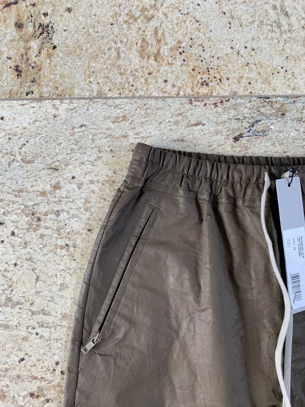 Rick Owens SS19 Track Pants in Mustard Size US 30 / EU 46 - 6 Thumbnail