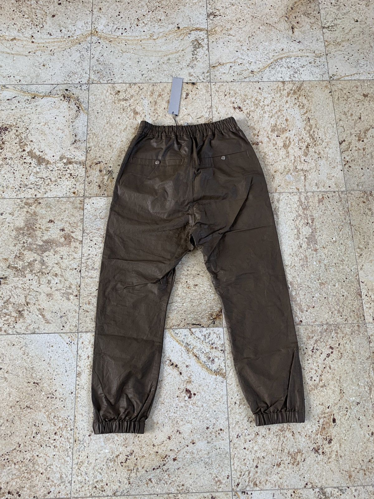 Rick Owens SS19 Track Pants in Mustard Size US 30 / EU 46 - 15 Thumbnail
