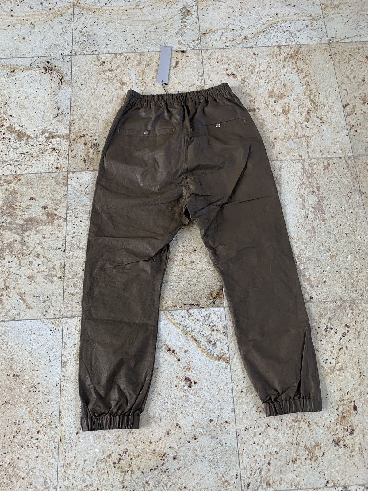 Rick Owens SS19 Track Pants in Mustard Size US 30 / EU 46 - 16 Thumbnail