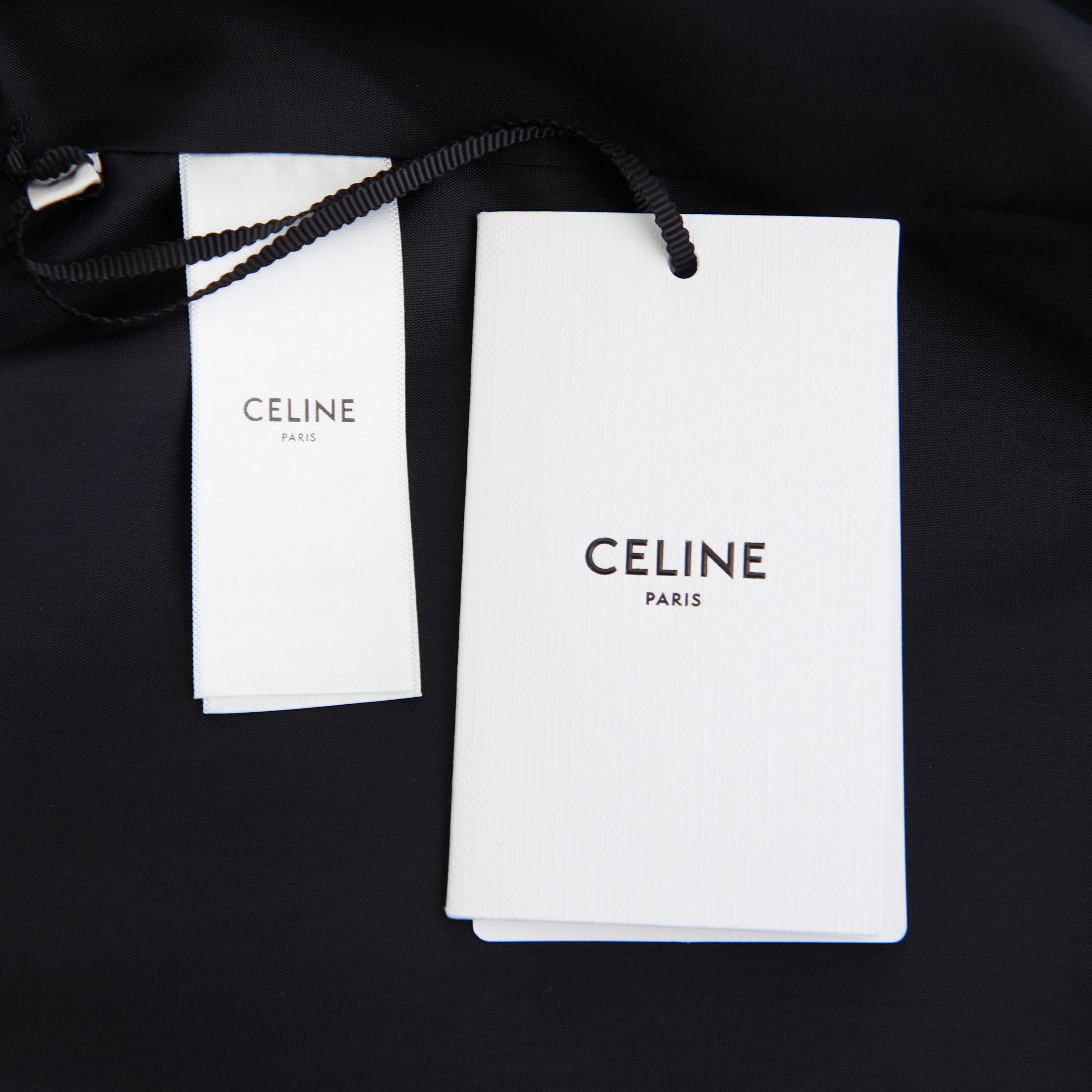 Celine “HEAVENLY DAYS” Print Teddy Jacket In Multicolor Satin Size US M / EU 48-50 / 2 - 11 Thumbnail