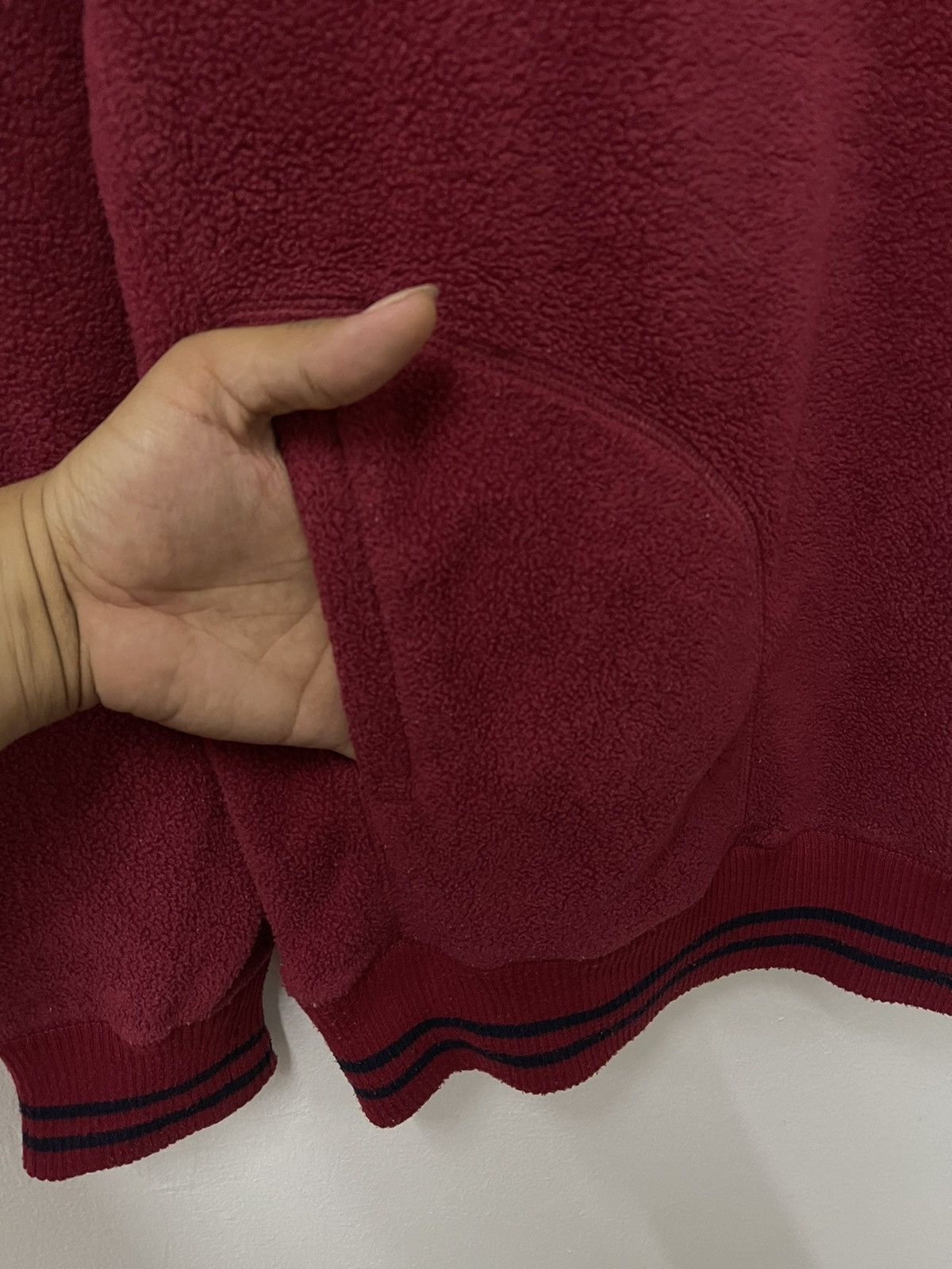 MLB × Vintage Vintage MLB Fleece Half Zip Sweatshirt Size US M / EU 48-50 / 2 - 3 Thumbnail