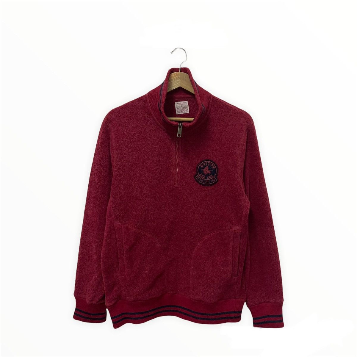 MLB × Vintage Vintage MLB Fleece Half Zip Sweatshirt Size US M / EU 48-50 / 2 - 1 Thumbnail
