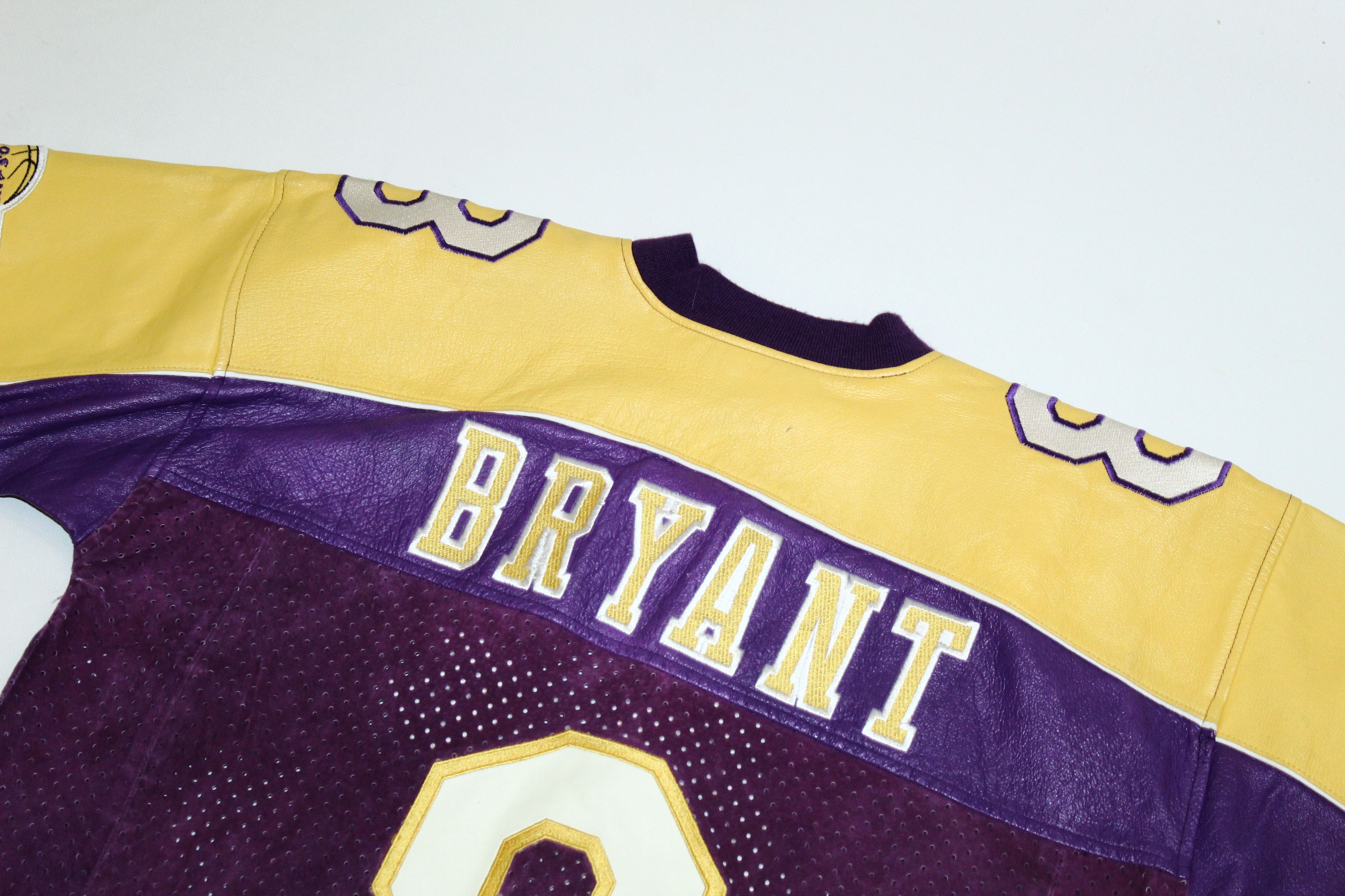 Jeff Hamilton 💥 RARE 💥Kobe Bryant x Jeff Hammilton Suede Leather Jersey Size US M / EU 48-50 / 2 - 8 Thumbnail