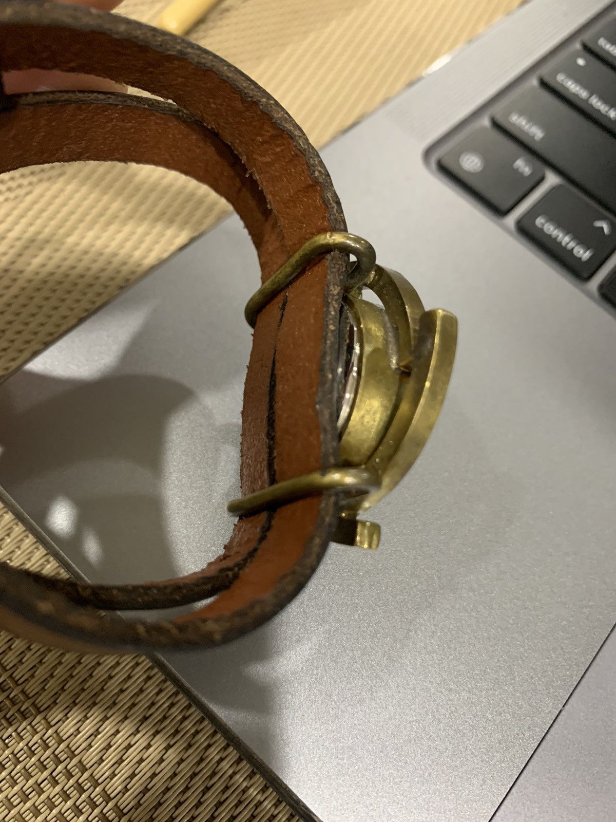 Japanese Brand VINTAGE DEDEGUMO STEAMPUNK DOUBLE STRAPS WATCH Size ONE SIZE - 2 Thumbnail
