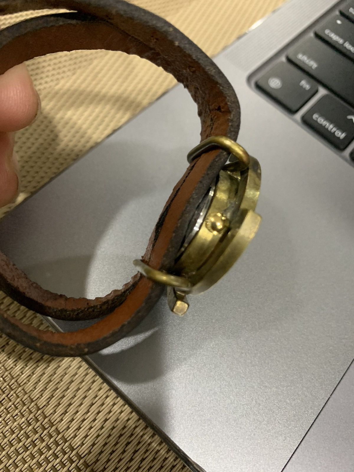 Japanese Brand VINTAGE DEDEGUMO STEAMPUNK DOUBLE STRAPS WATCH Size ONE SIZE - 3 Thumbnail