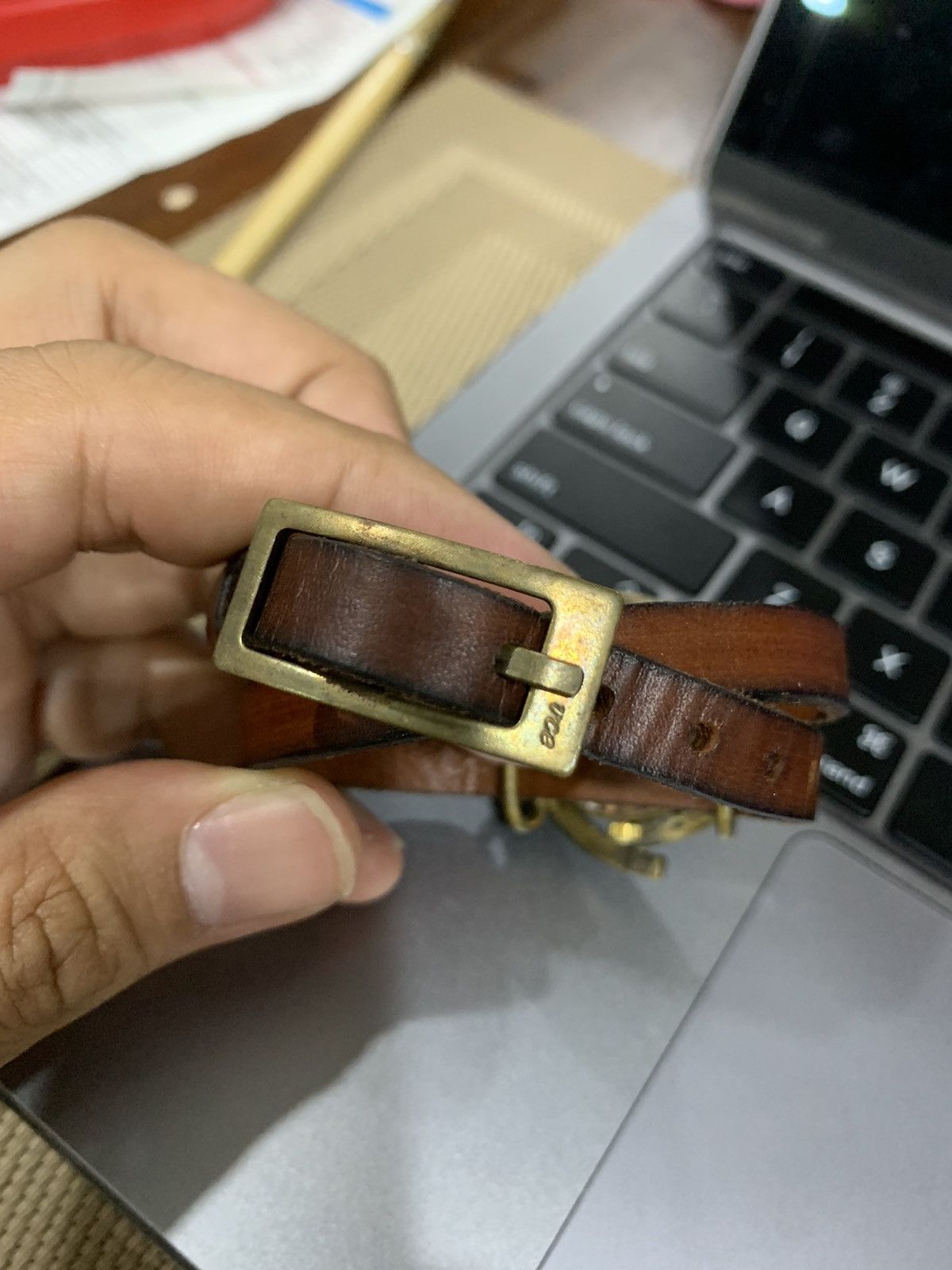 Japanese Brand VINTAGE DEDEGUMO STEAMPUNK DOUBLE STRAPS WATCH Size ONE SIZE - 4 Thumbnail