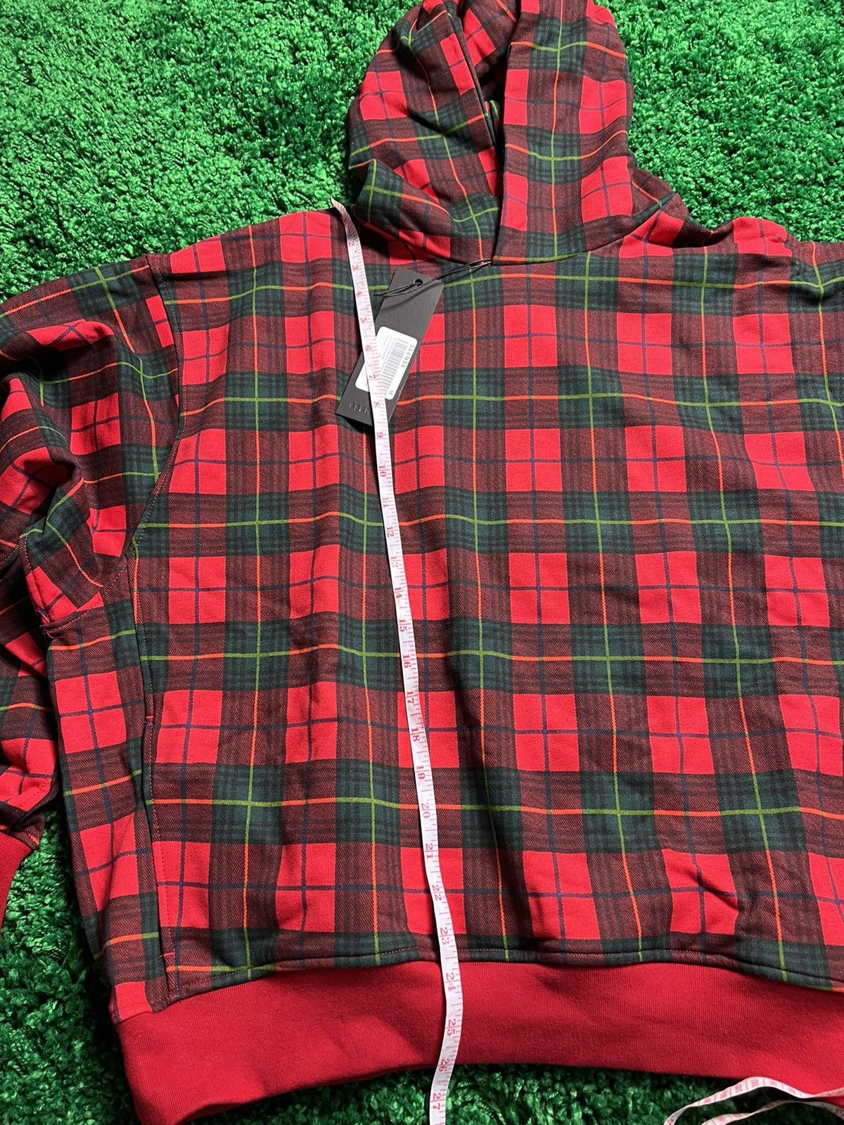 Fear of God Fear of God 5th Fifth Collection Red Tartan Plaid Hoodie Size US M / EU 48-50 / 2 - 6 Thumbnail