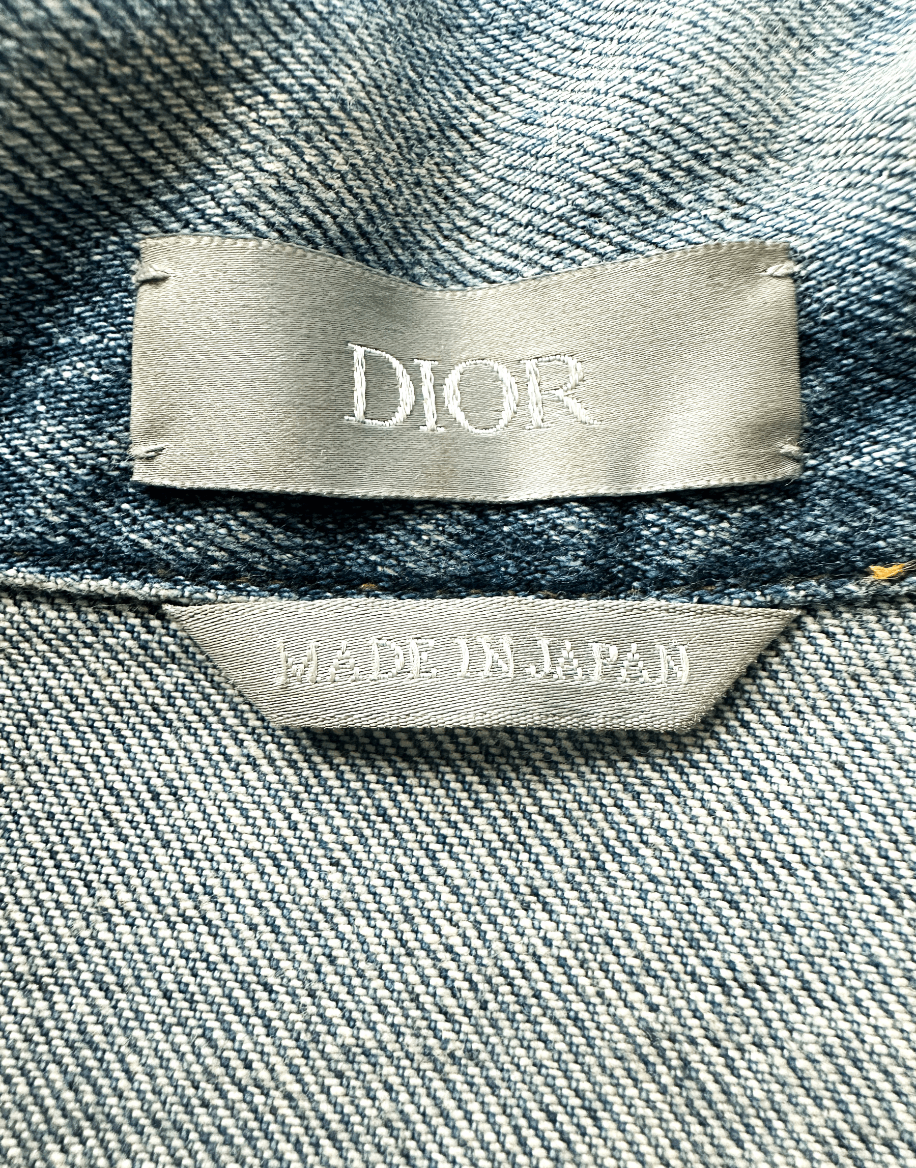 Dior × Stussy Dior Shawn Stussy Embroidered Denim Jacket Size US L / EU 52-54 / 3 - 5 Thumbnail