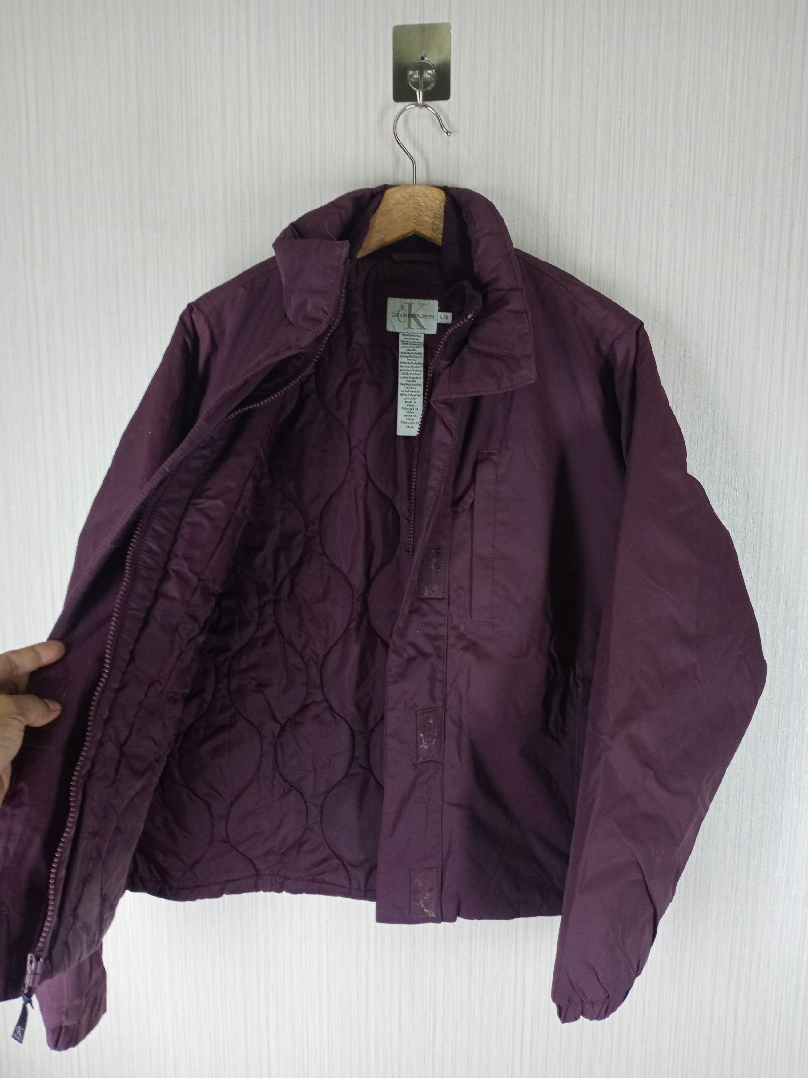 Calvin Klein Vintage Calvin Klein Puffer Jacket Size US L / EU 52-54 / 3 - 7 Thumbnail
