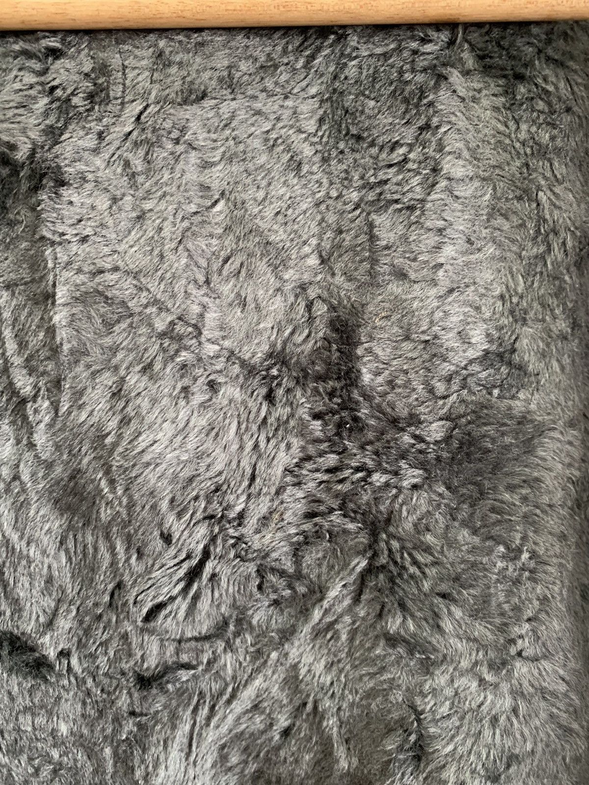 Designer Made in England Fur Shearling Lined Duffle Heavy Coat Size US M / EU 48-50 / 2 - 5 Thumbnail