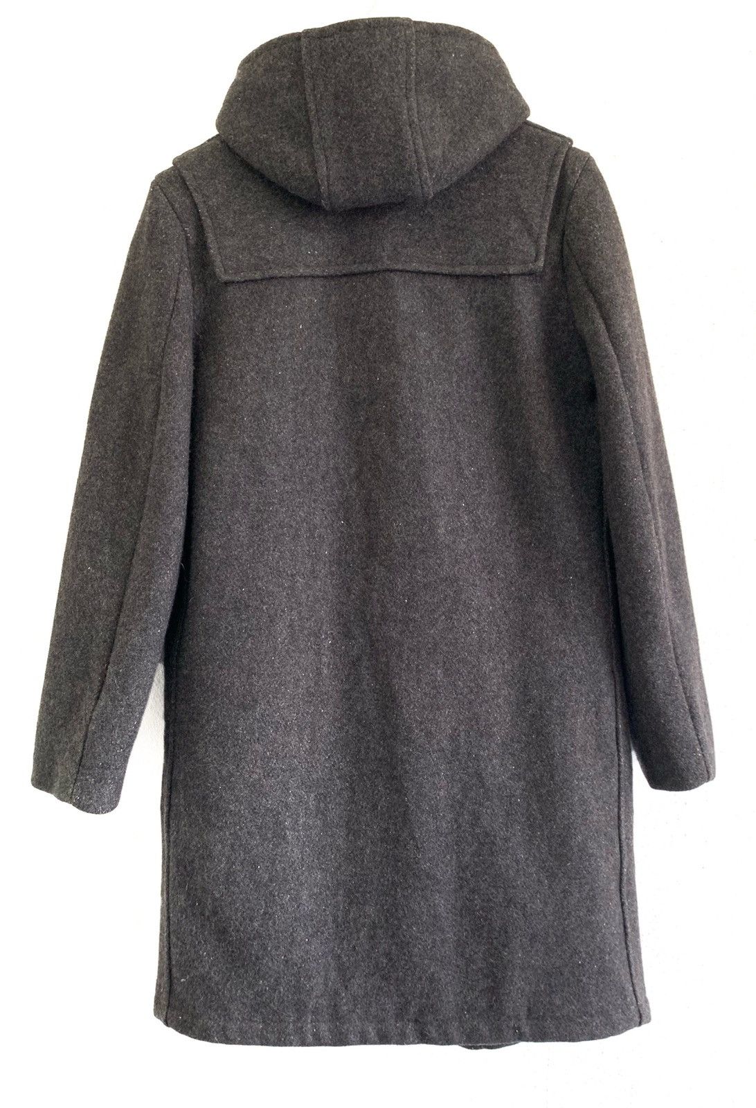 Designer Made in England Fur Shearling Lined Duffle Heavy Coat Size US M / EU 48-50 / 2 - 3 Thumbnail