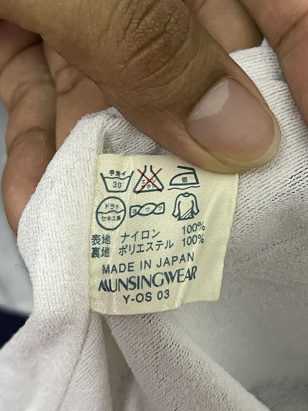 Japanese Brand × Vintage Vintage Munsingwear Spell Out Printed Logo Light Jacket Size US XL / EU 56 / 4 - 11 Thumbnail