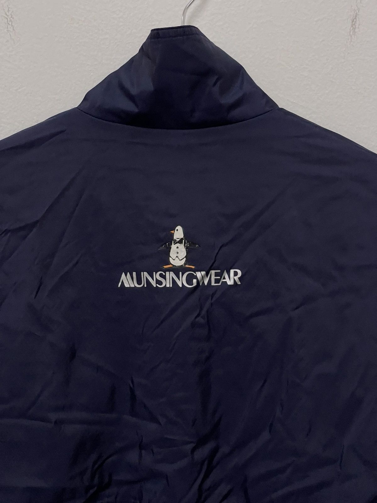 Japanese Brand × Vintage Vintage Munsingwear Spell Out Printed Logo Light Jacket Size US XL / EU 56 / 4 - 9 Thumbnail