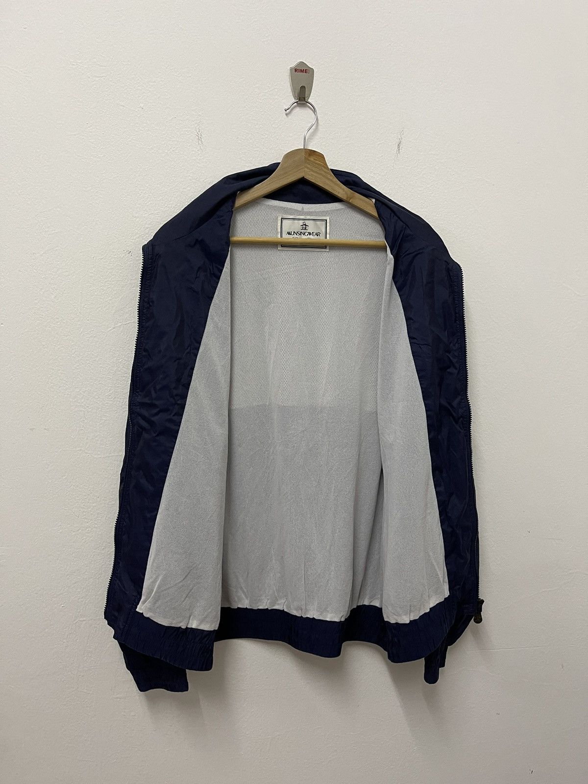 Japanese Brand × Vintage Vintage Munsingwear Spell Out Printed Logo Light Jacket Size US XL / EU 56 / 4 - 7 Thumbnail