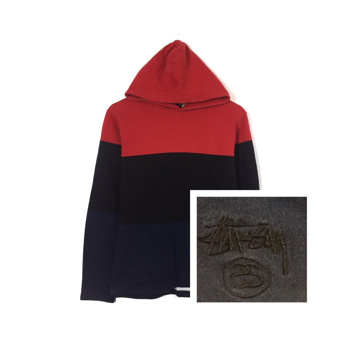 Japanese Brand × Stussy Vintage Stussy Hoodie Sweatshirt Size US M / EU 48-50 / 2 - 1 Thumbnail