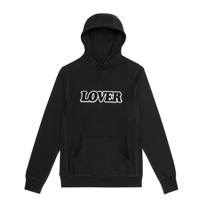 BIANCA CHANDON BIANCA CHANDON LOVER Chenille HOODIE BLACK Size Small Size US S / EU 44-46 / 1 - 1 Thumbnail