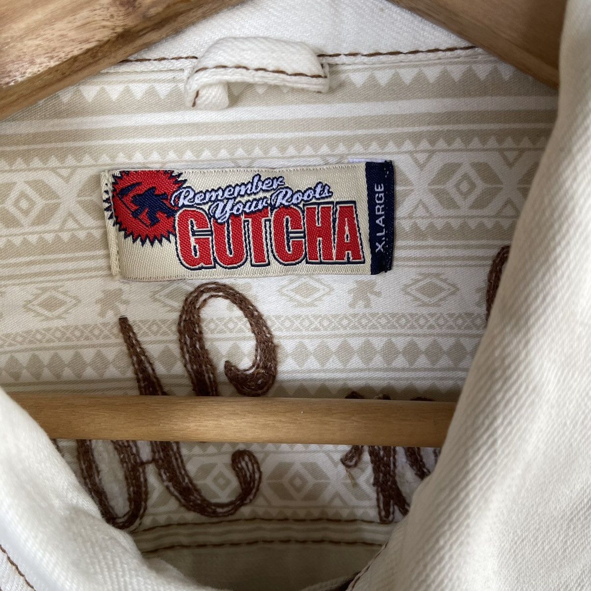 Billabong × Quiksilver × Vintage Vintage Gotcha Big Logo Embroidered Denim Jacket Size US M / EU 48-50 / 2 - 13 Thumbnail