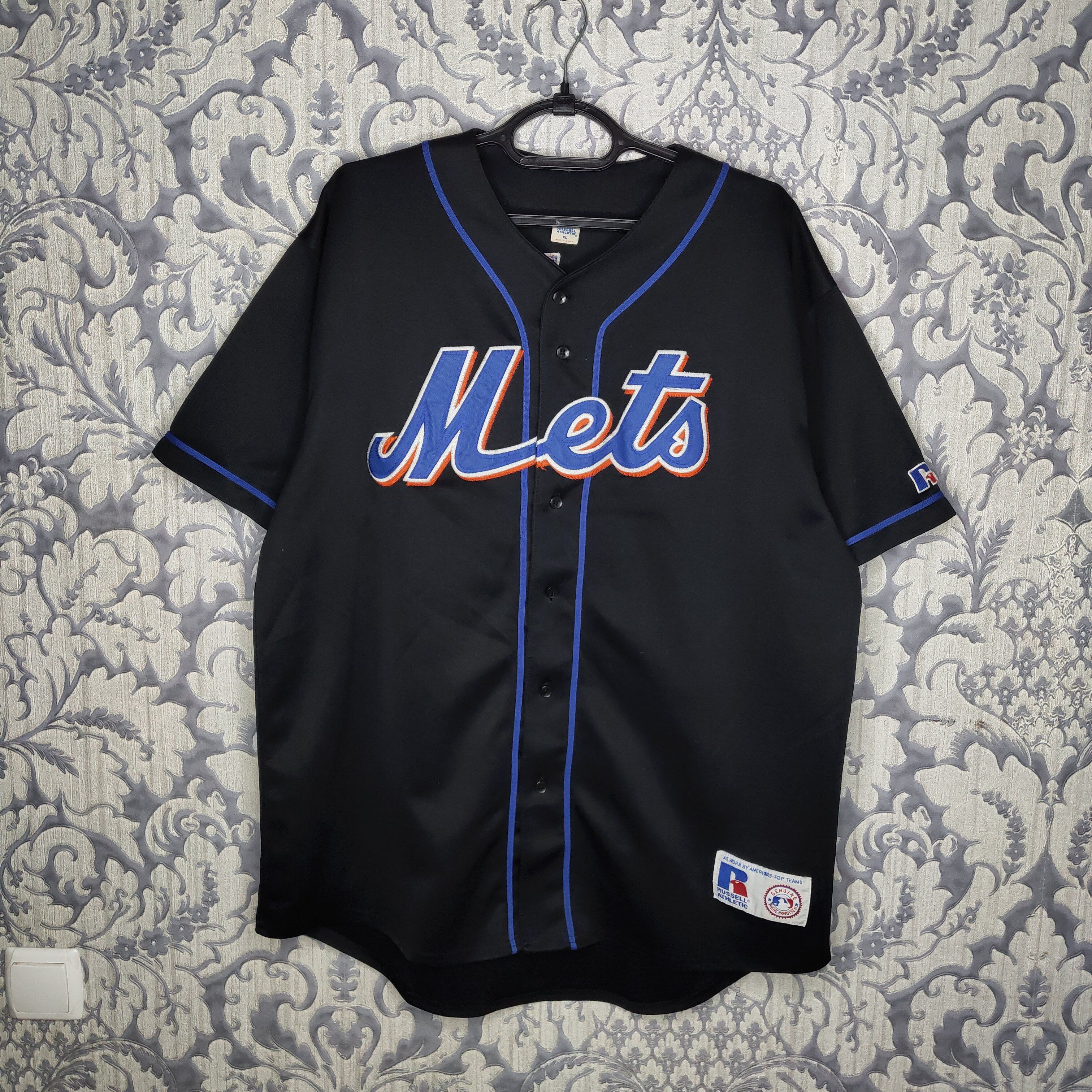 New York Mets Vintage 90s Russell Athletic Baseball Jersey 