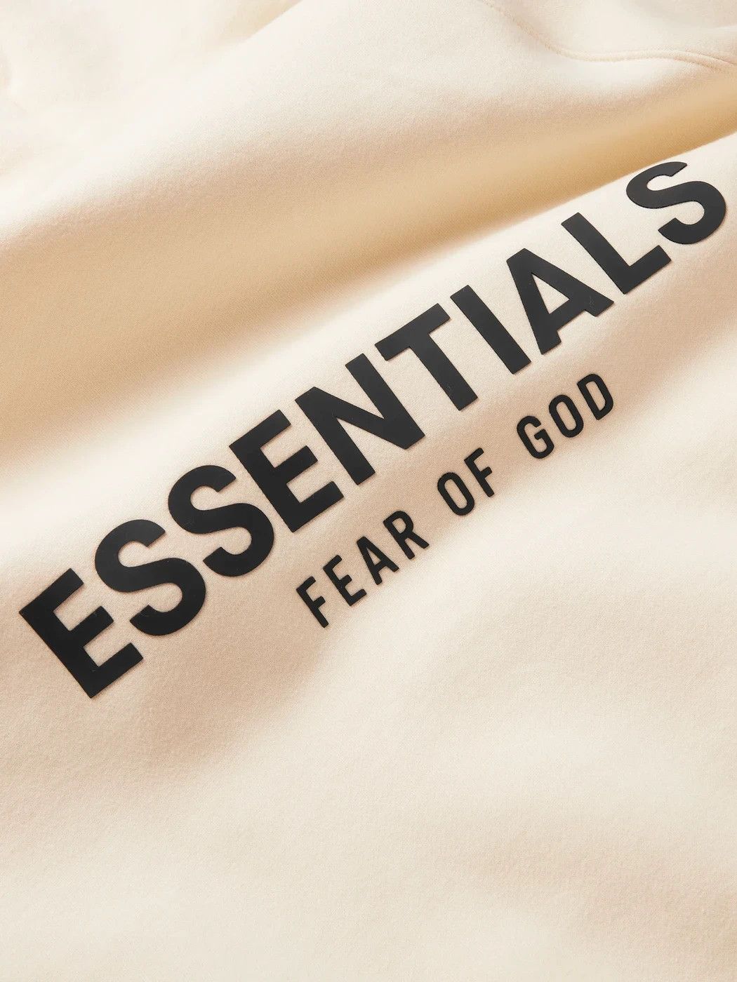Fear of God Fear of God Essentials Cream Hoodie Size US XL / EU 56 / 4 - 4 Thumbnail
