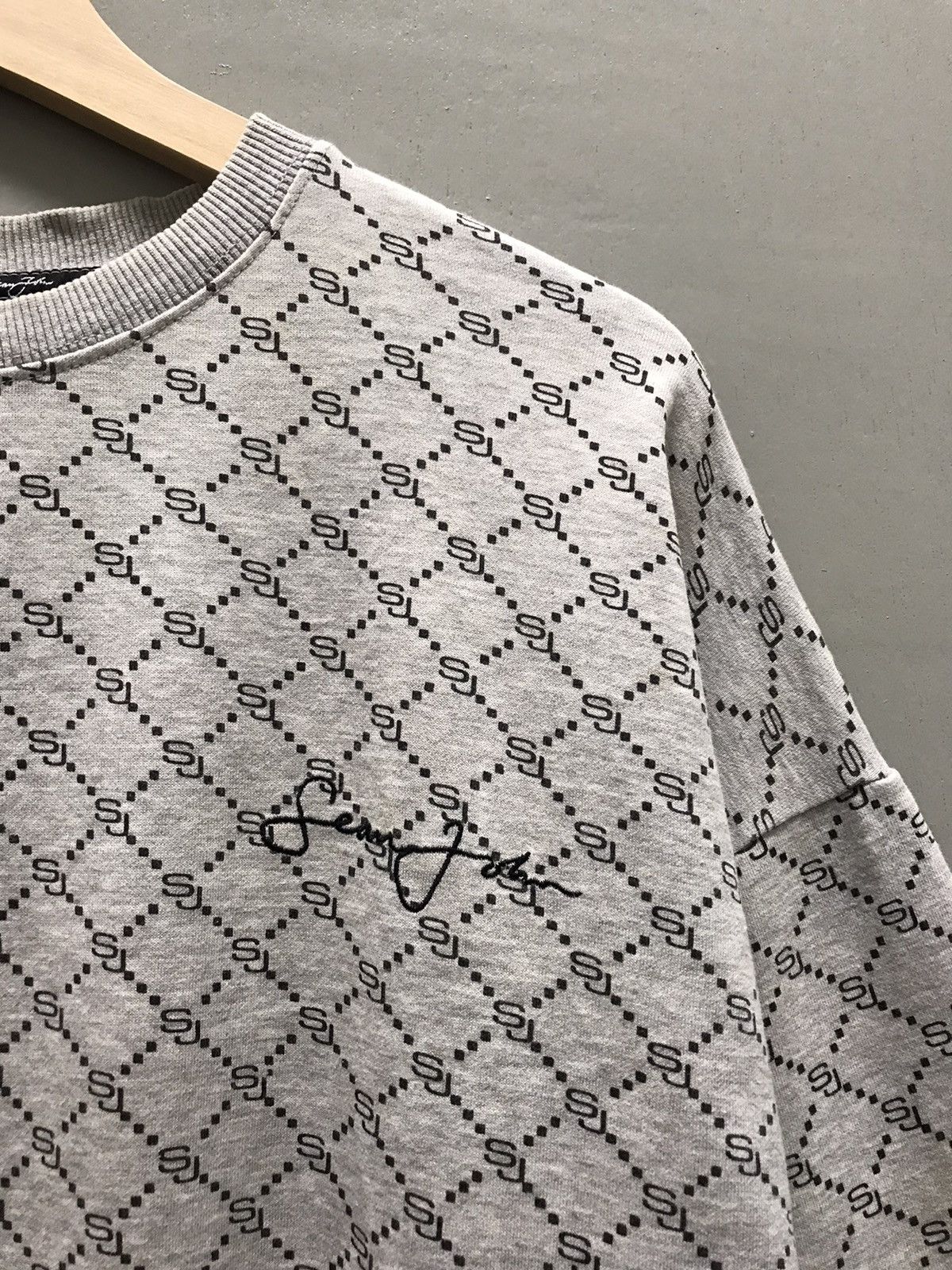 Sean John Vintage 90s Sean John Monogram Sweatshirt Size US XXL / EU 58 / 5 - 6 Thumbnail