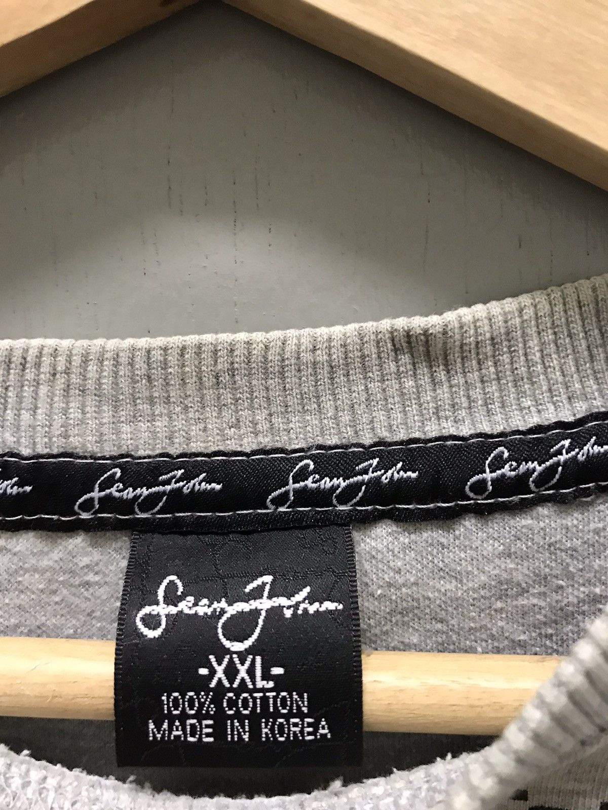 Sean John Vintage 90s Sean John Monogram Sweatshirt Size US XXL / EU 58 / 5 - 9 Thumbnail