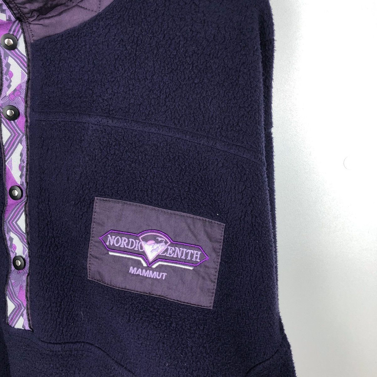 Mammut × Vintage Vintage rare Mammut Fleece Jacket size M 90s Size M / US 6-8 / IT 42-44 - 4 Thumbnail