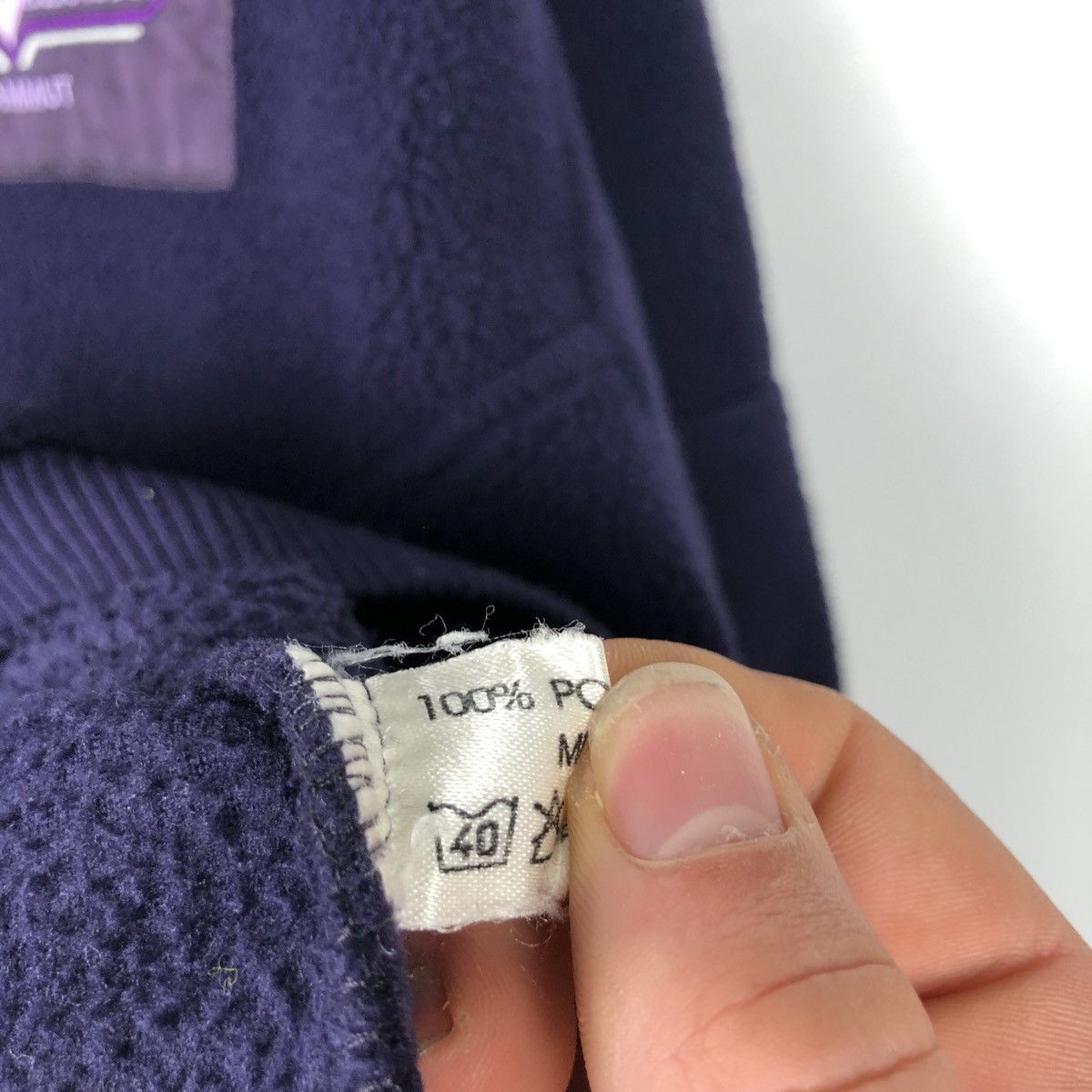 Mammut × Vintage Vintage rare Mammut Fleece Jacket size M 90s Size M / US 6-8 / IT 42-44 - 6 Thumbnail
