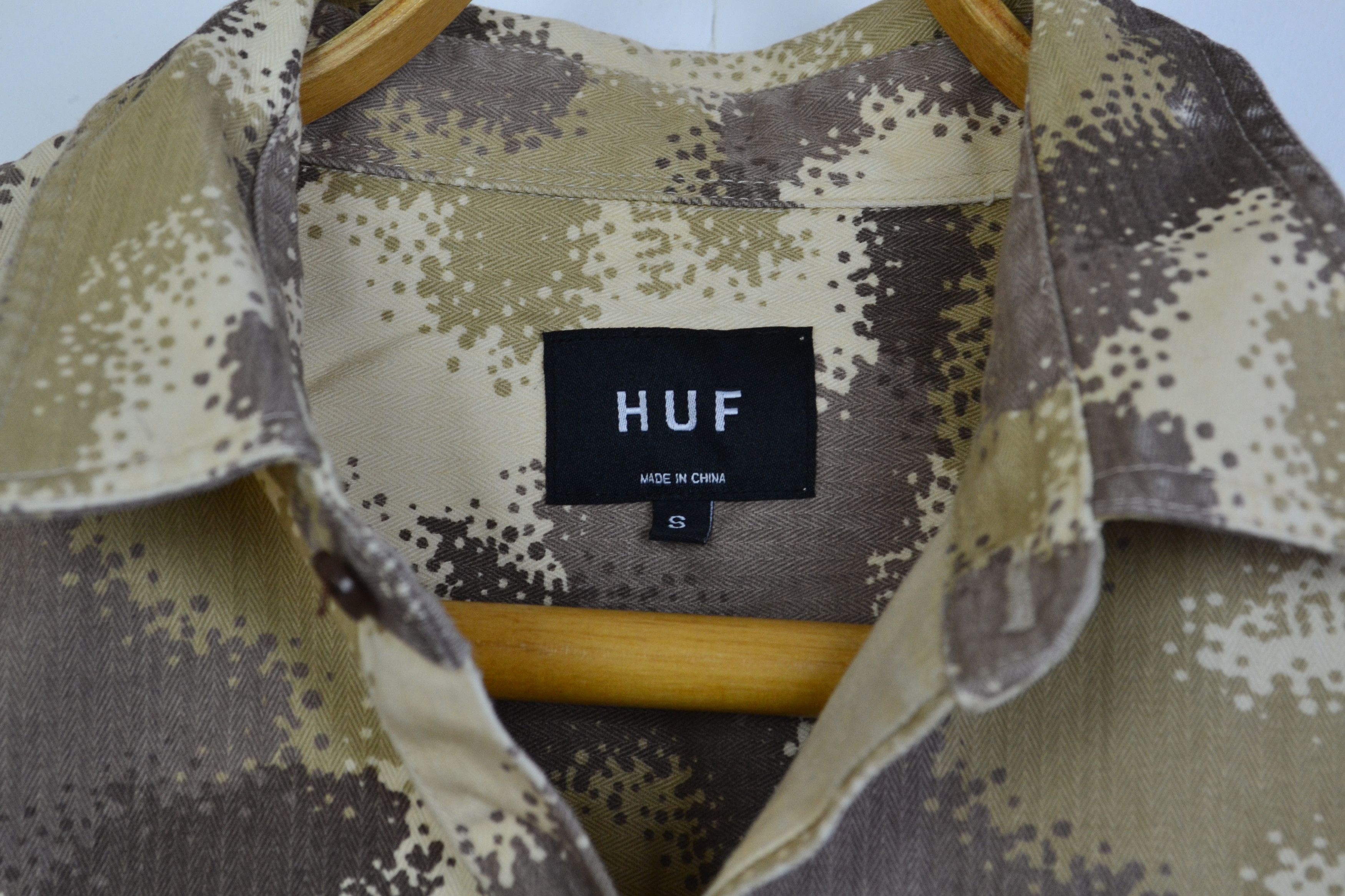 Huf Huf Shirt Long Sleeve Overshirt Light Jacket Size US M / EU 48-50 / 2 - 5 Thumbnail