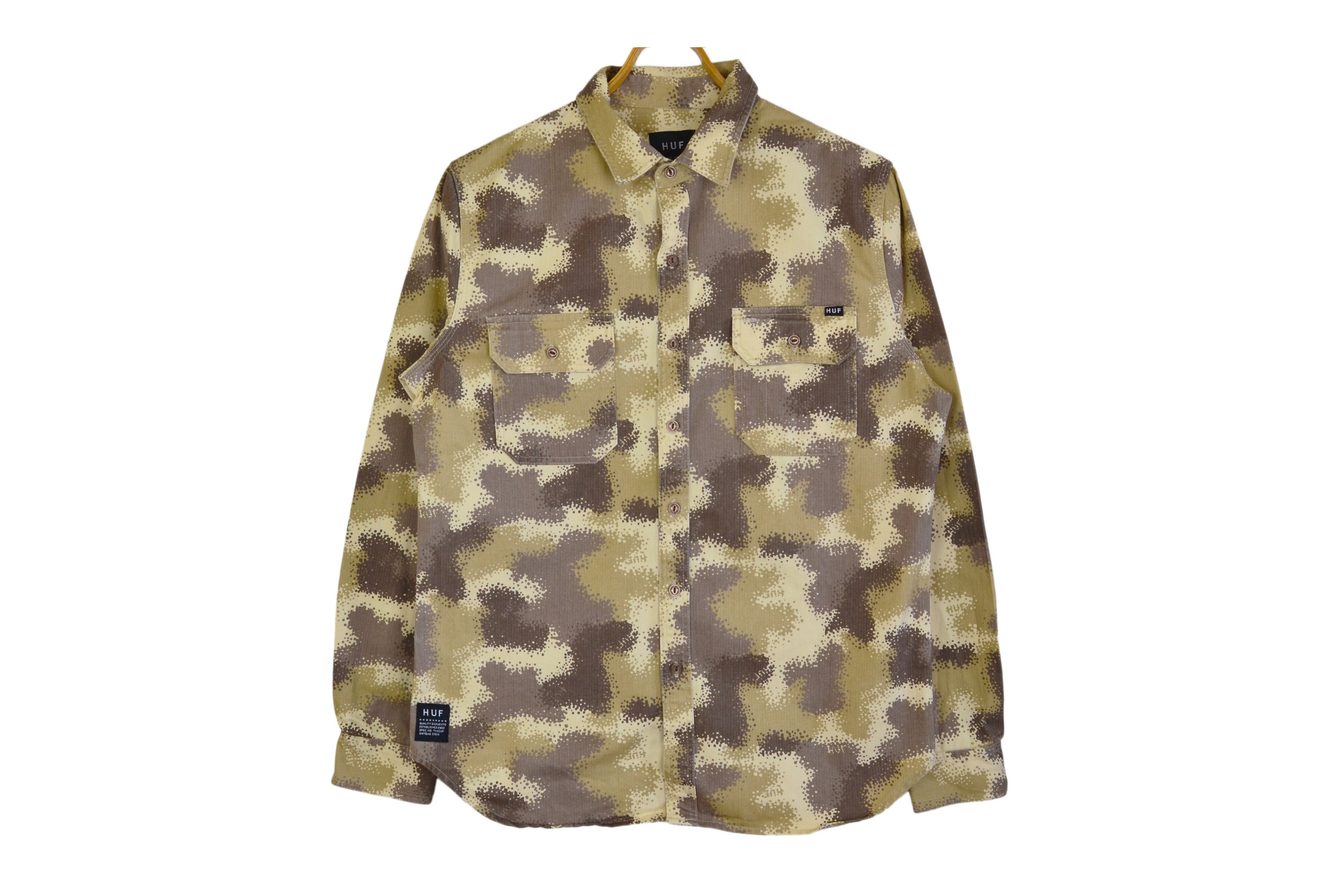 Huf Huf Shirt Long Sleeve Overshirt Light Jacket Size US M / EU 48-50 / 2 - 1 Thumbnail