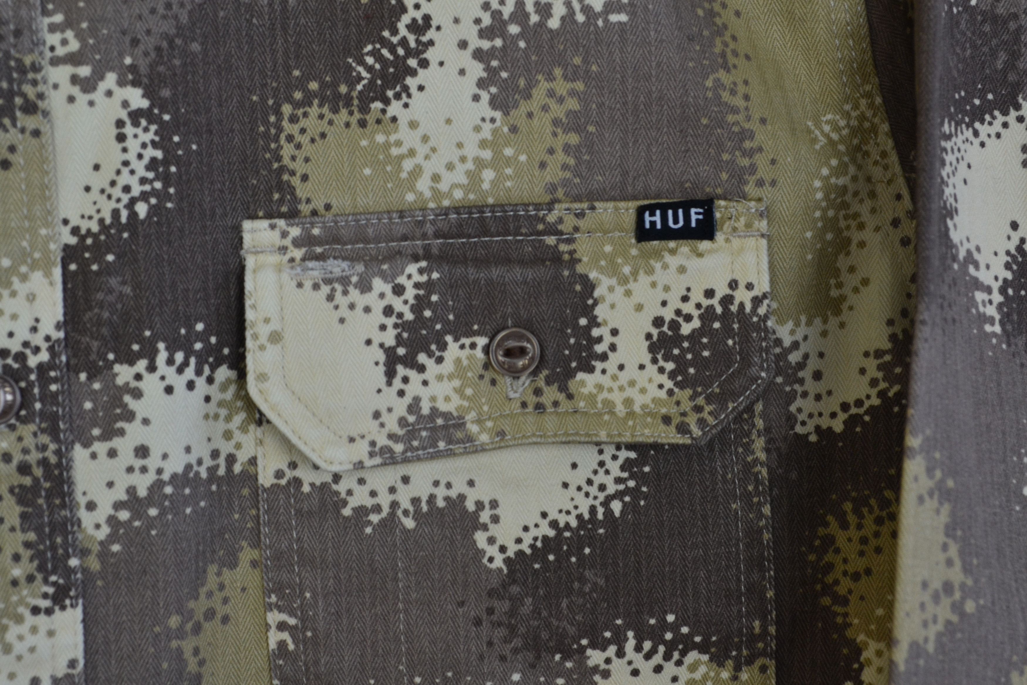 Huf Huf Shirt Long Sleeve Overshirt Light Jacket Size US M / EU 48-50 / 2 - 4 Thumbnail