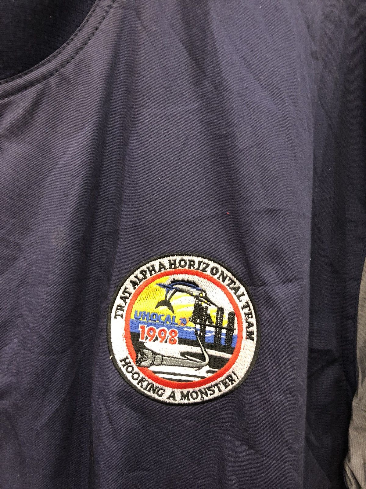 Vintage racing varsity 76 jacket Size US XL / EU 56 / 4 - 2 Thumbnail