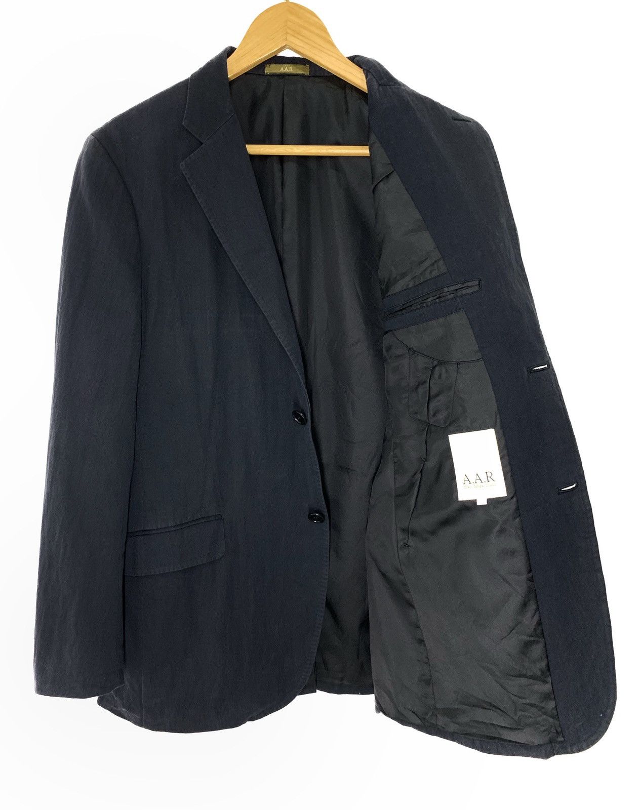 Yohji Yamamoto 🇯🇵 Yohji Yamamoto A.A.R Yohji Design Studio Blazer Jacket Size US M / EU 48-50 / 2 - 2 Thumbnail