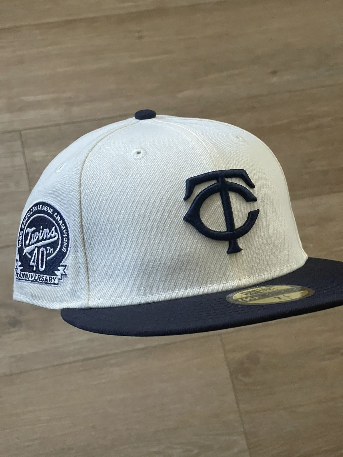 Minnesota Twins New Era A-Frame 9FORTY Adjustable Hat - Black