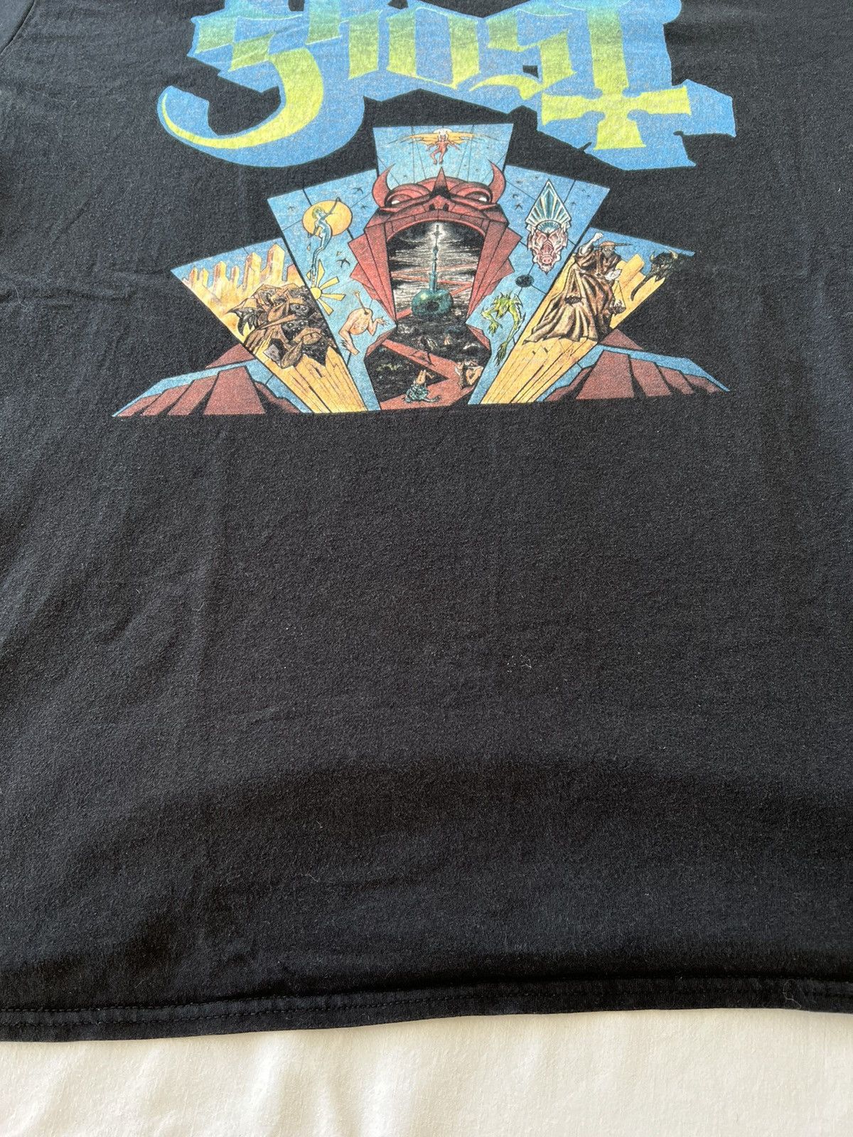 Band Tees Vintage 2000s Ghost Rock Band Black Tee Size US L / EU 52-54 / 3 - 6 Thumbnail