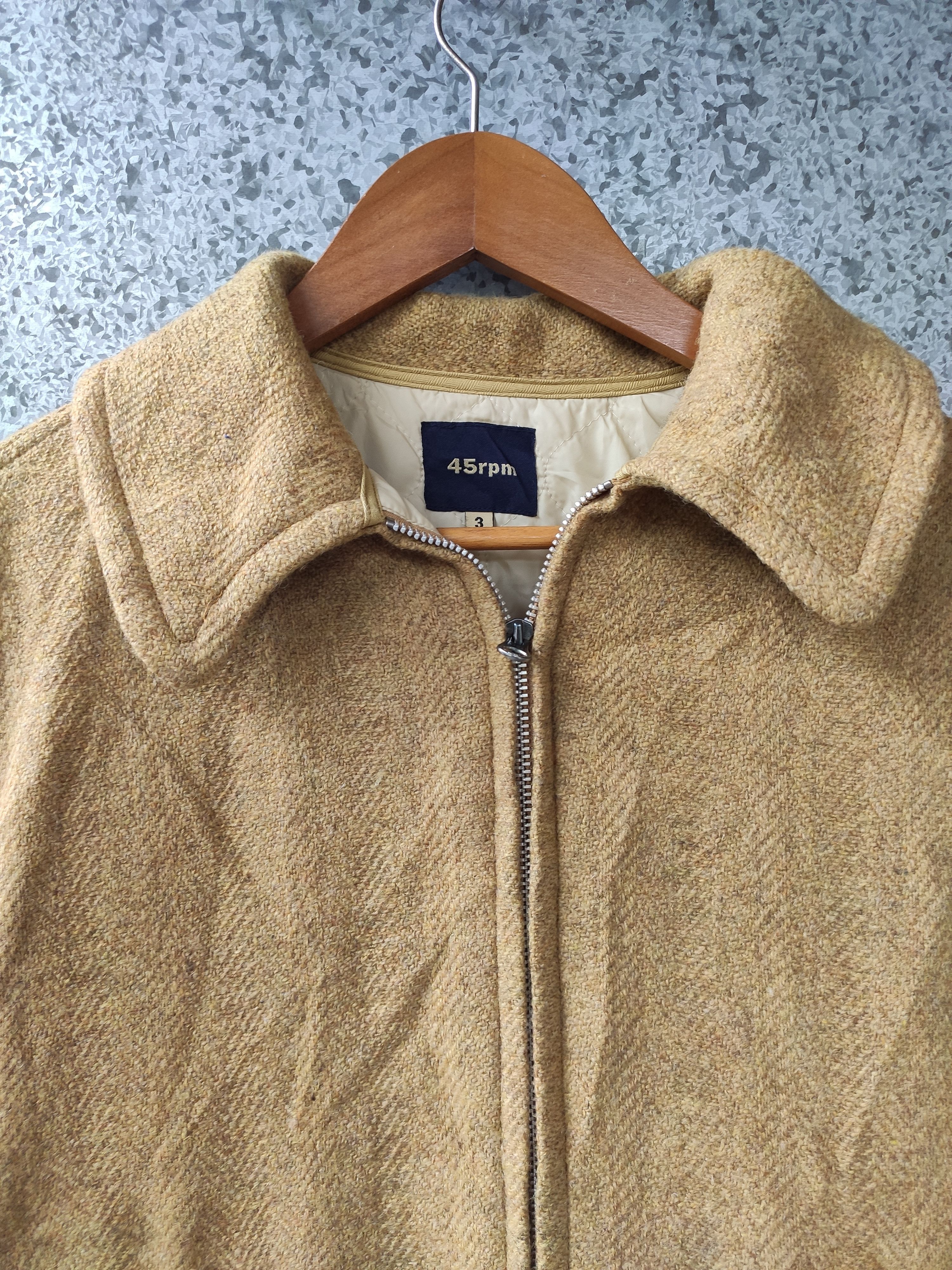 45rpm 45rpm jacket wool made in Japan zipper Jacket Size US M / EU 48-50 / 2 - 2 Thumbnail