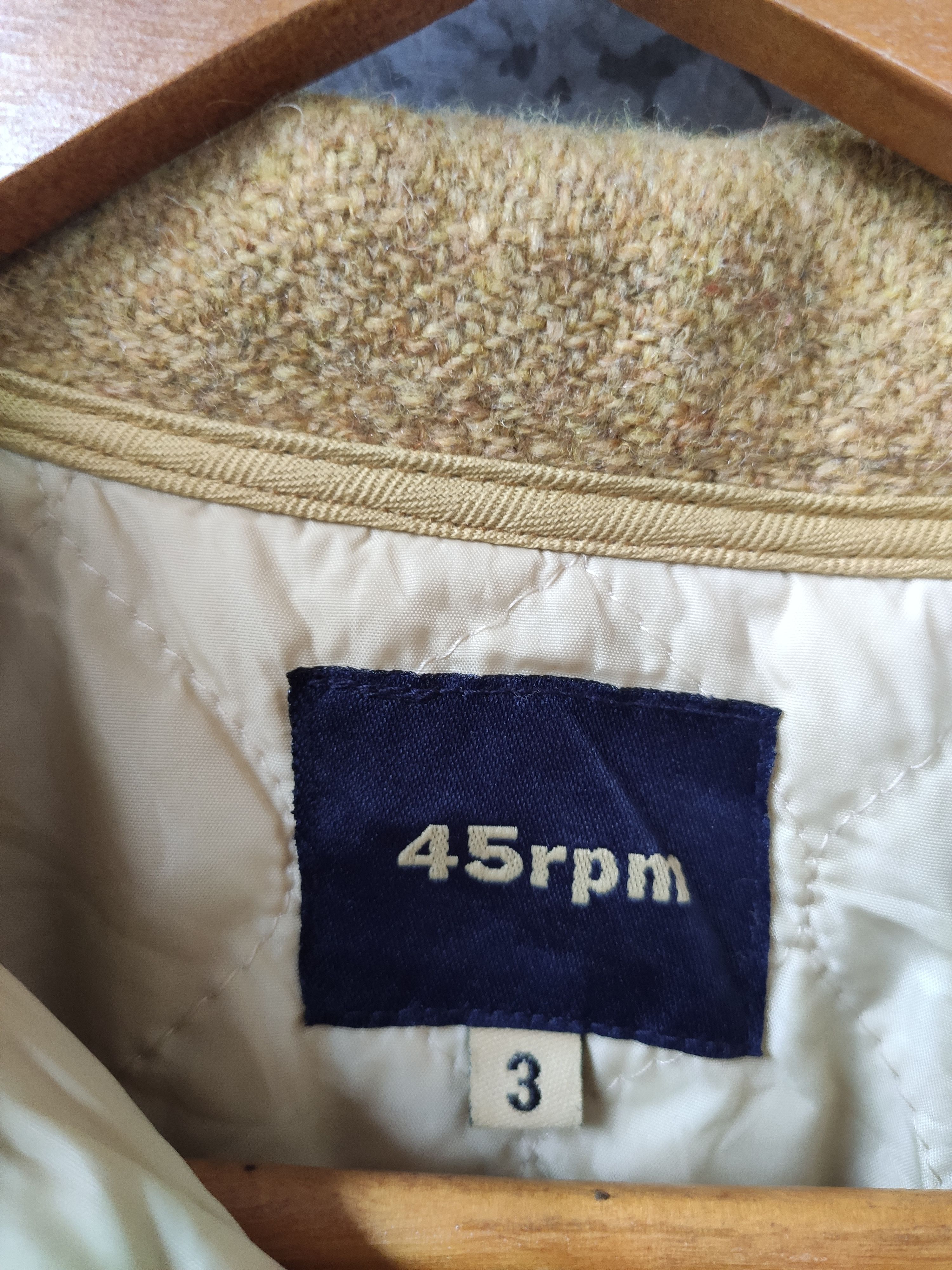45rpm 45rpm jacket wool made in Japan zipper Jacket Size US M / EU 48-50 / 2 - 5 Thumbnail
