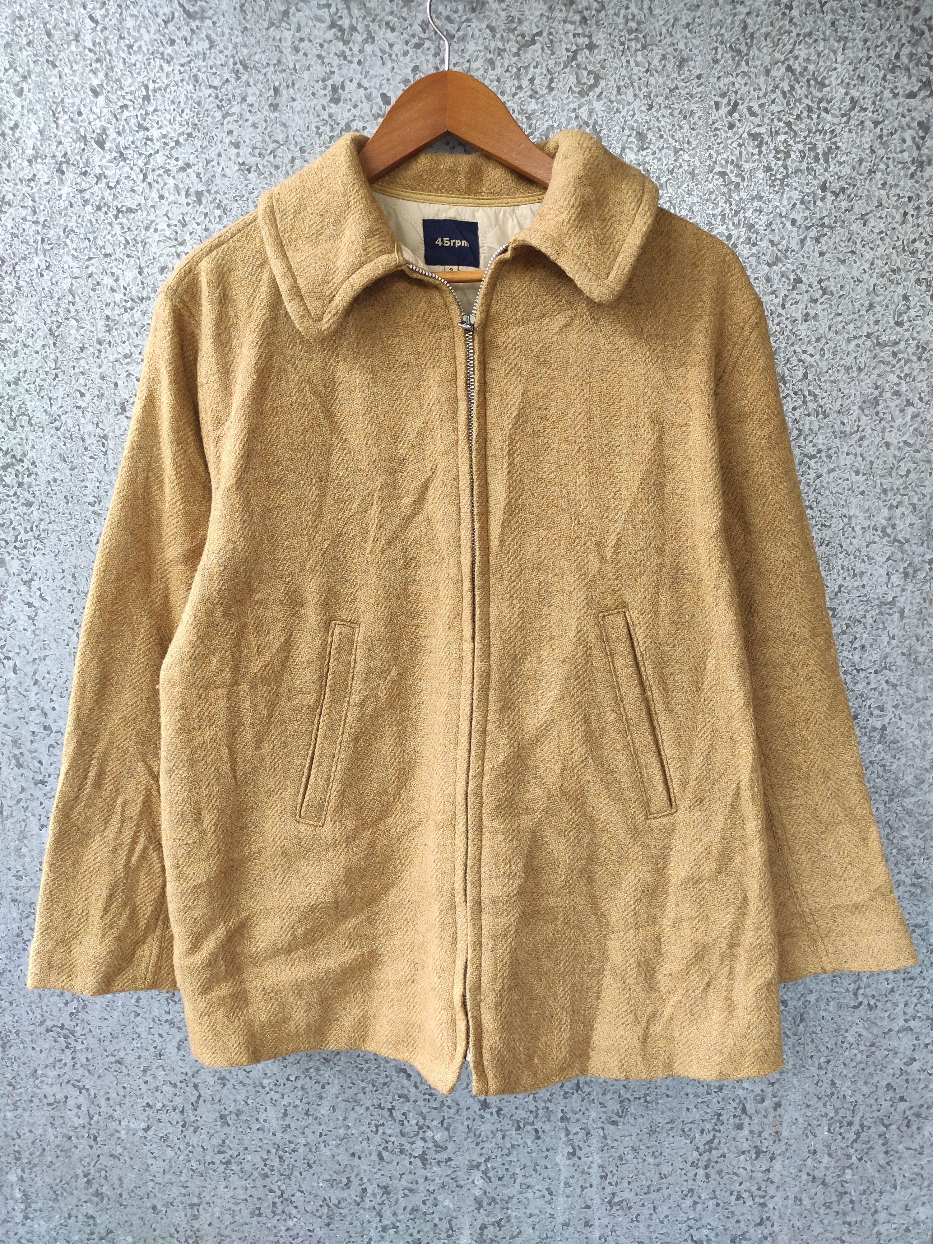 45rpm 45rpm jacket wool made in Japan zipper Jacket Size US M / EU 48-50 / 2 - 1 Thumbnail