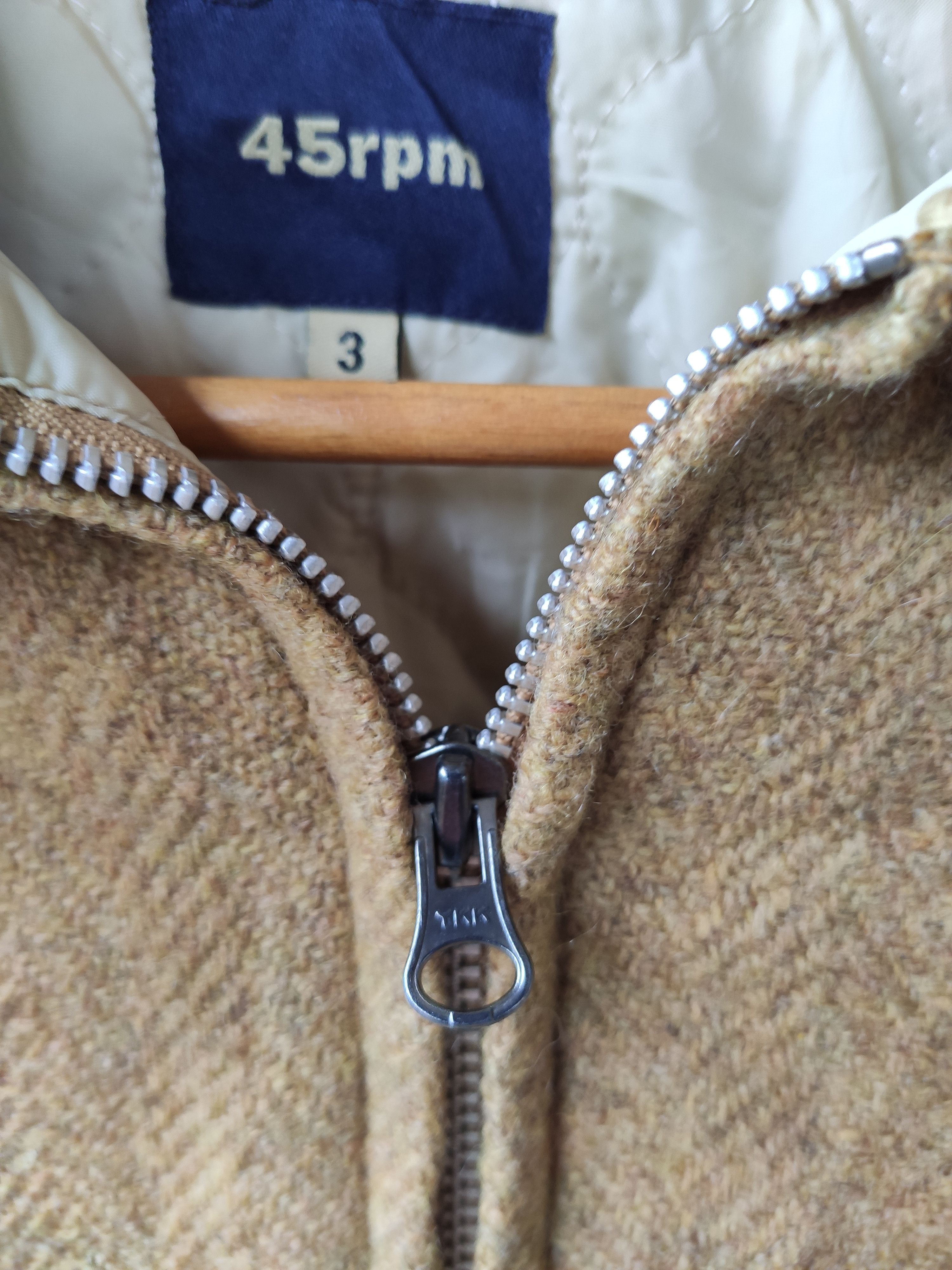 45rpm 45rpm jacket wool made in Japan zipper Jacket Size US M / EU 48-50 / 2 - 6 Thumbnail