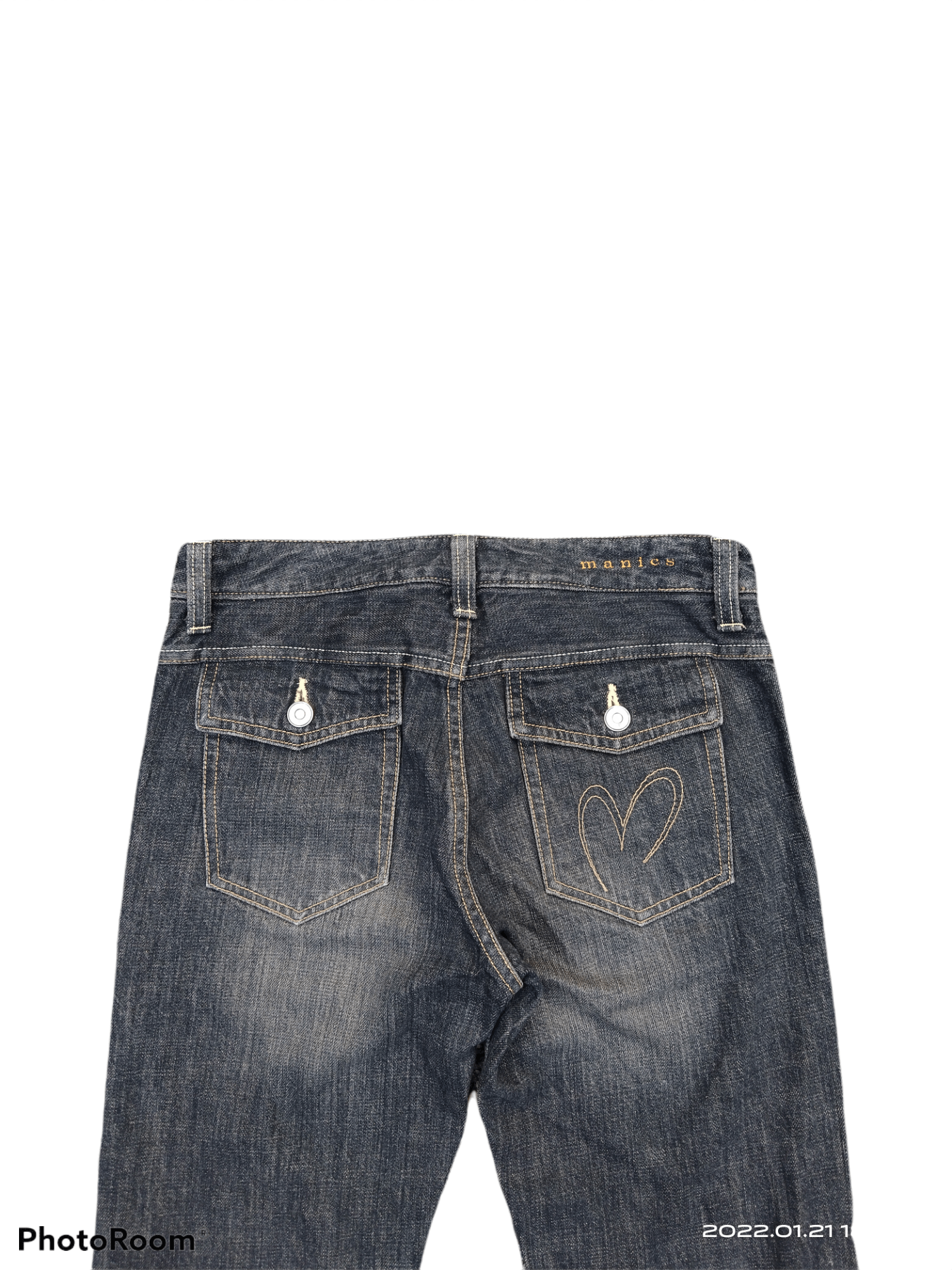 Japanese Brand DiSTRESSED FLARE MANICS JAPANESE BUSHPANTS MADE IN JAPAN Size US 29 - 4 Thumbnail