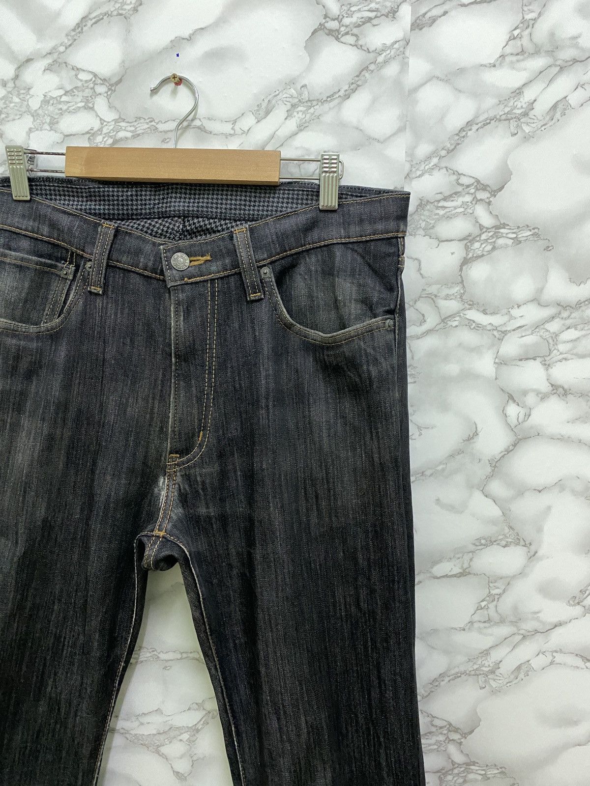 Edwin × Japanese Brand 🔥EDWIN WILD FIRE Distressed Denim Jeans Size US 32 / EU 48 - 5 Thumbnail