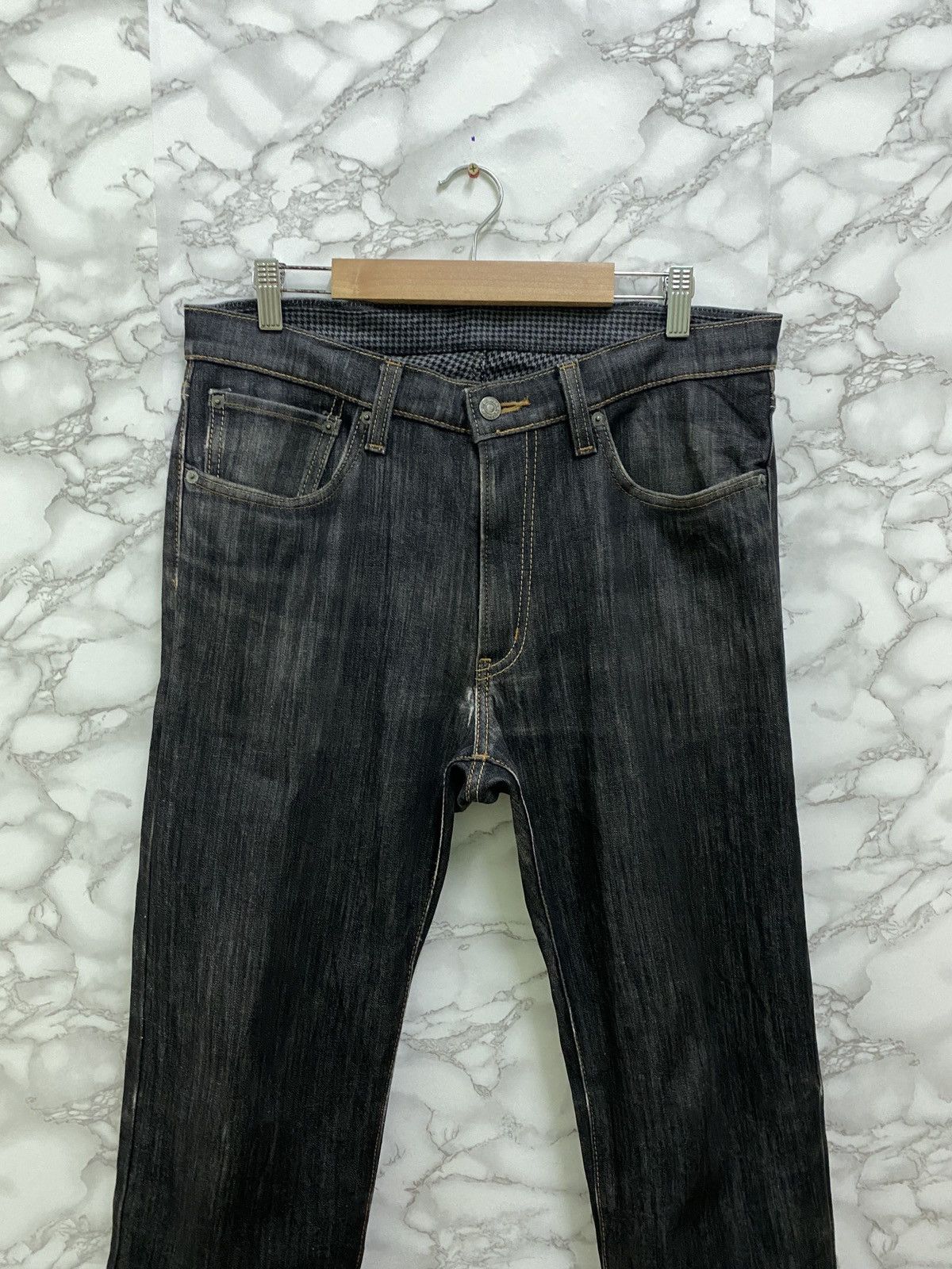 Edwin × Japanese Brand 🔥EDWIN WILD FIRE Distressed Denim Jeans Size US 32 / EU 48 - 3 Thumbnail